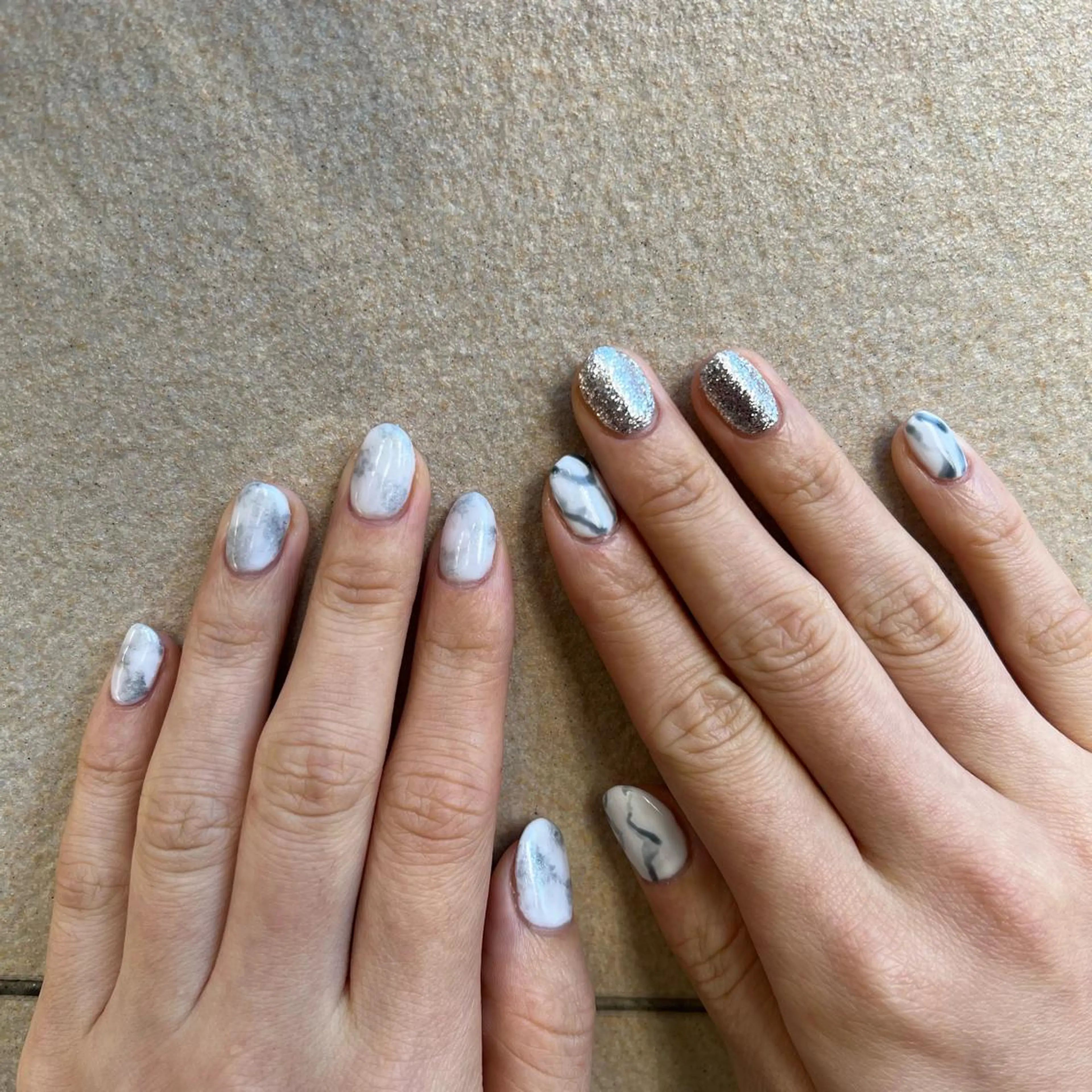 ネイル ハンドネイル 韓国🩶Y2Kネイル 💫くれはのネイルデザイン