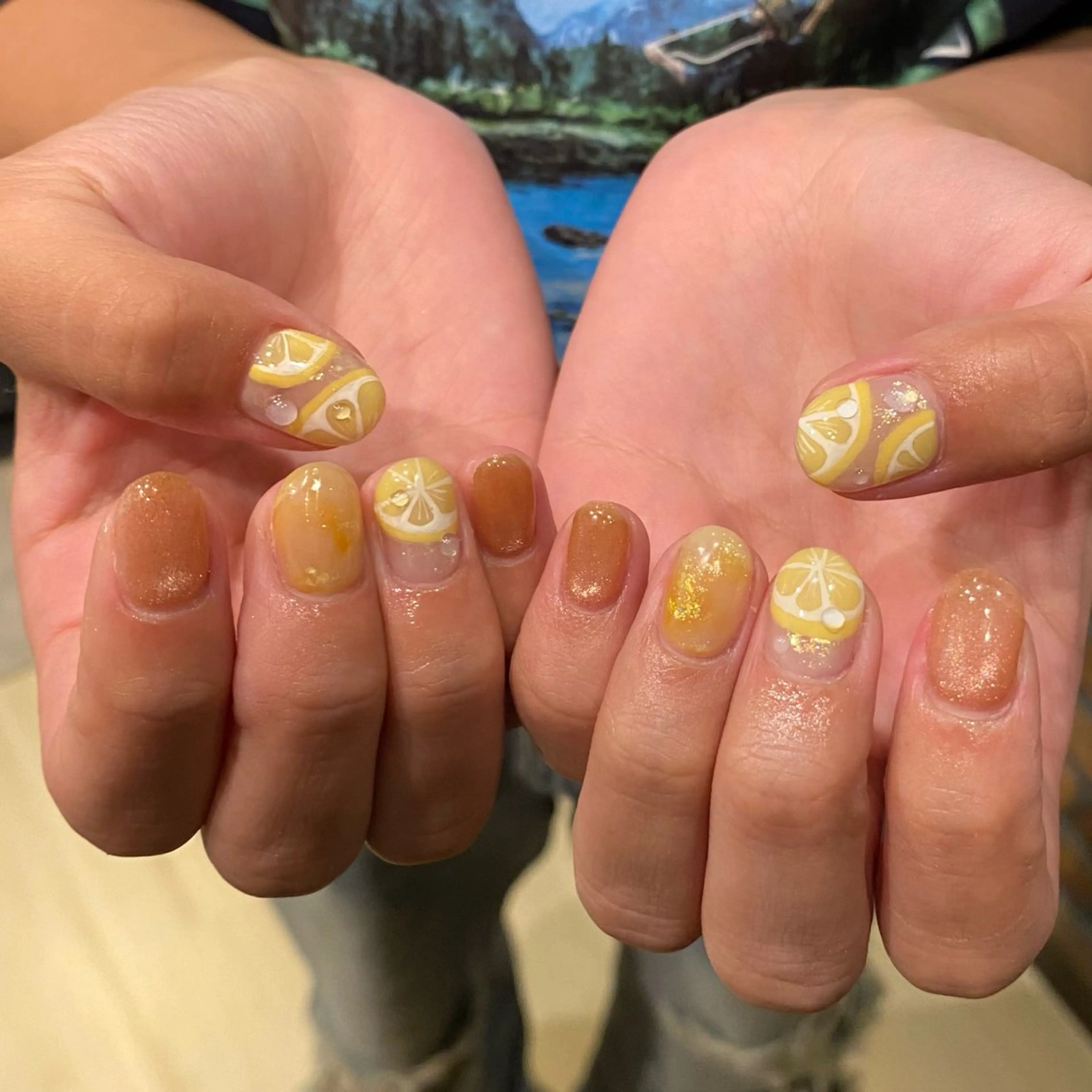 ネイル ハンドネイル ecrin エクラン maiのネイルデザイン