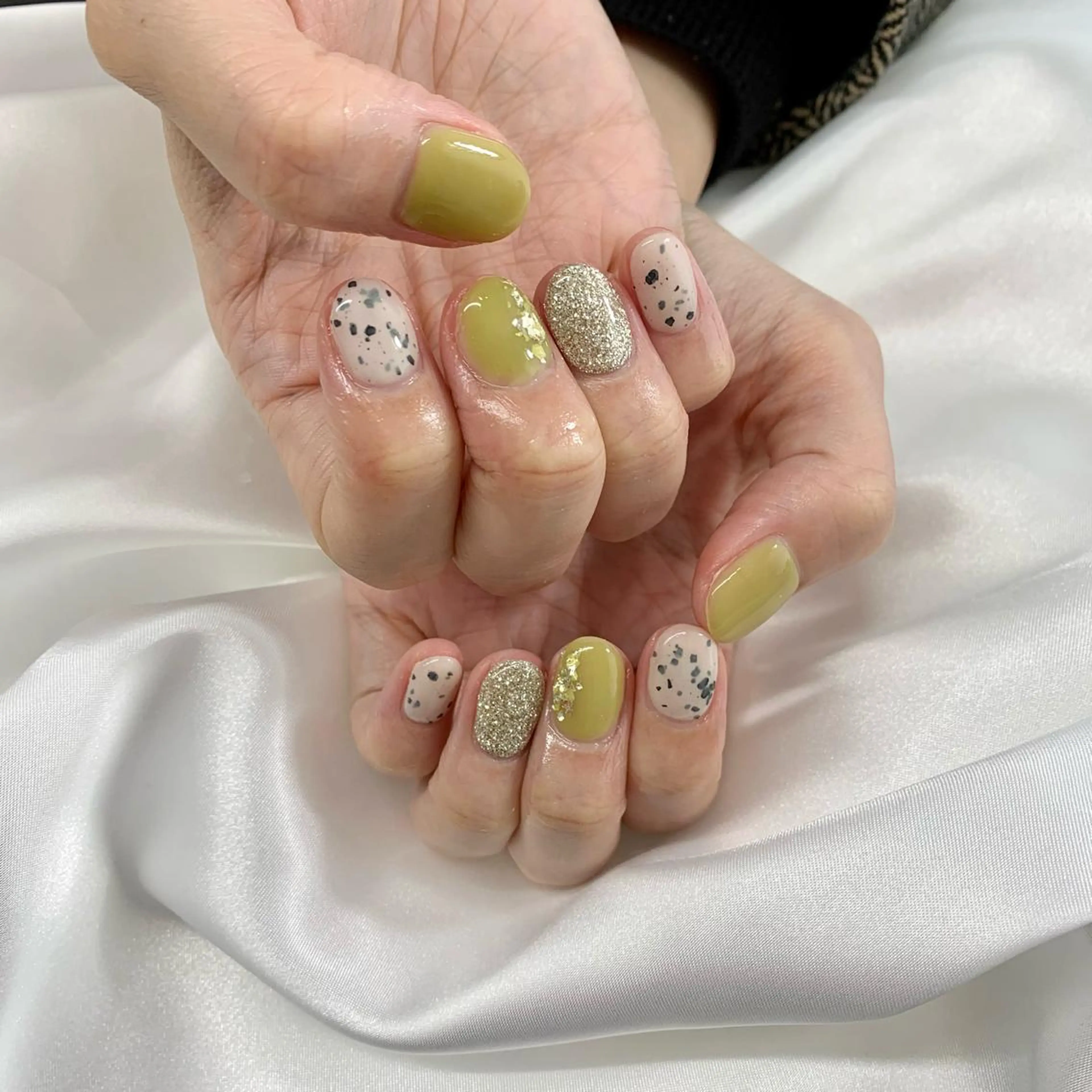 ネイル アートネイル 春ネイル pu muのネイルデザイン