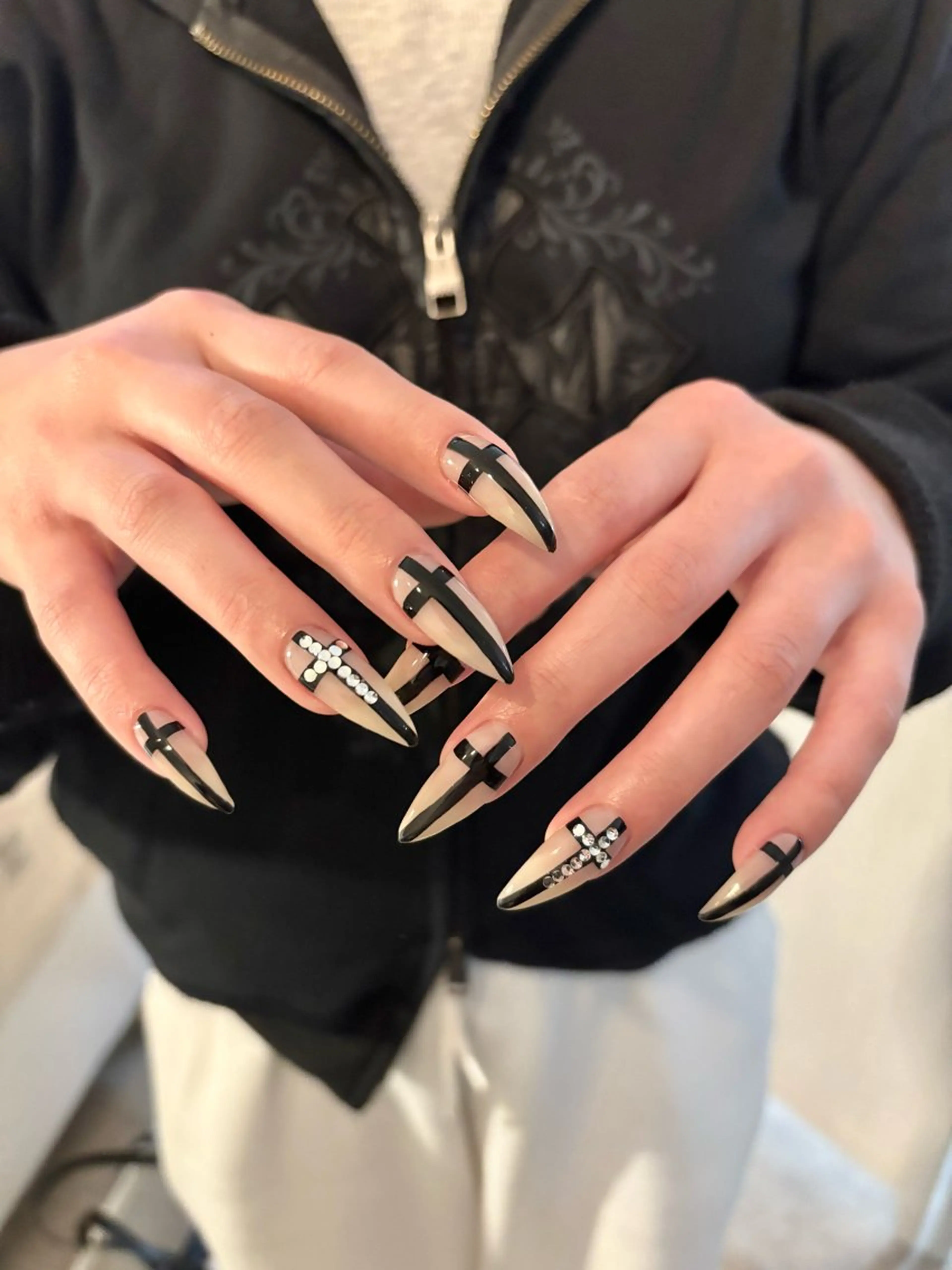 ネイル アートネイル ロングネイル ハンドネイル nail salon Soiréeのネイルデザイン