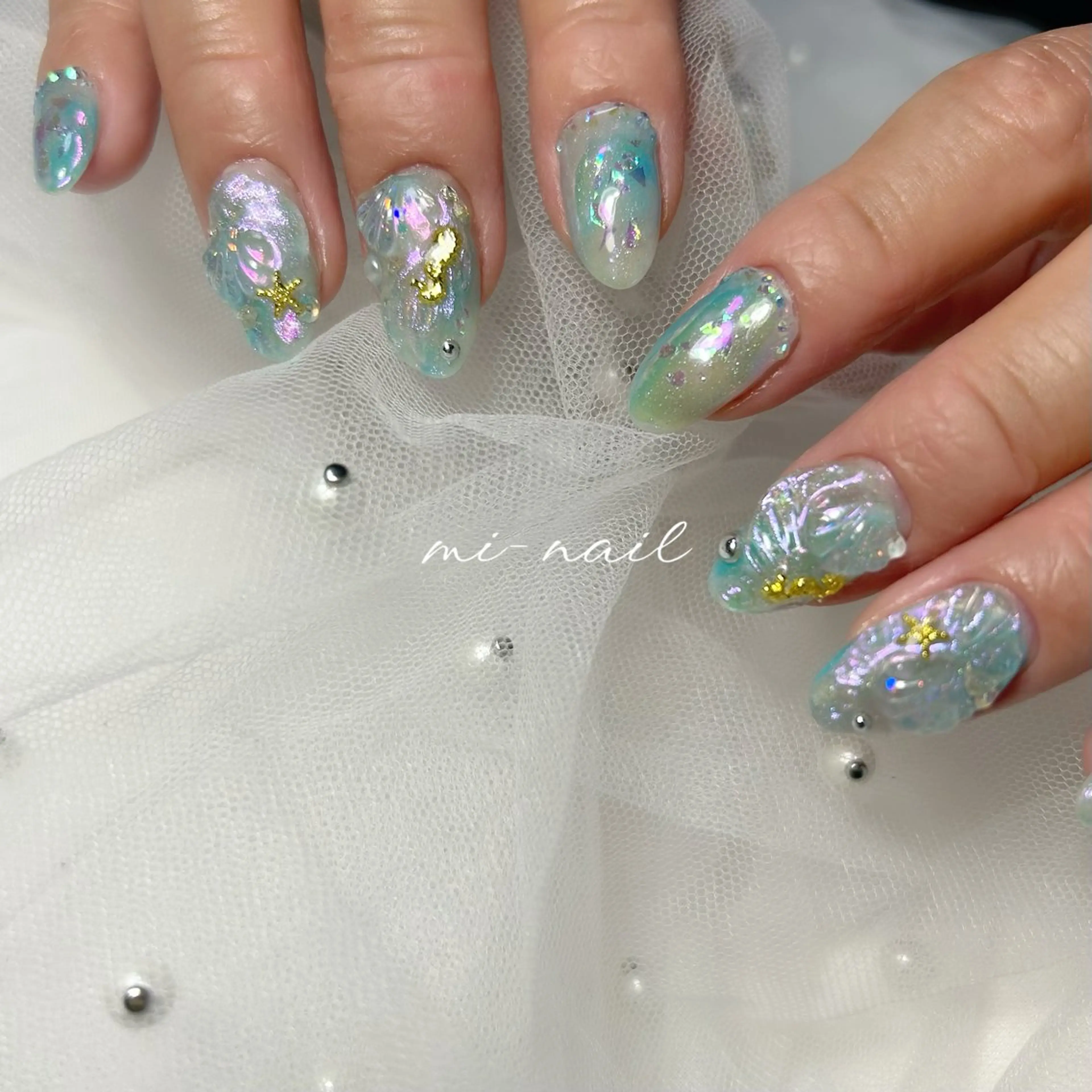 ネイル ハンドネイル ..mi-nail ..のネイルデザイン