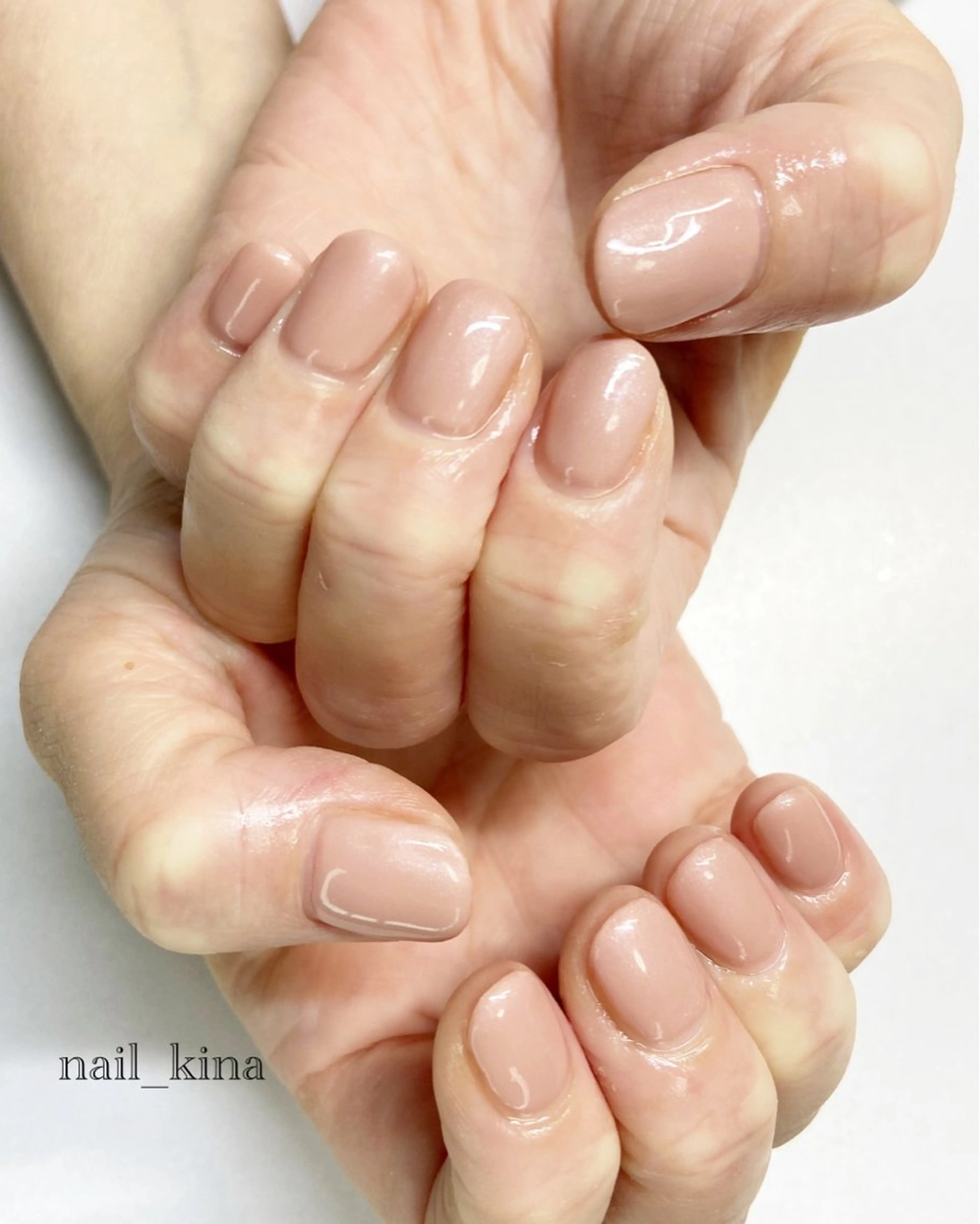 ネイル ワンカラーネイル nail_ kinaのネイルデザイン
