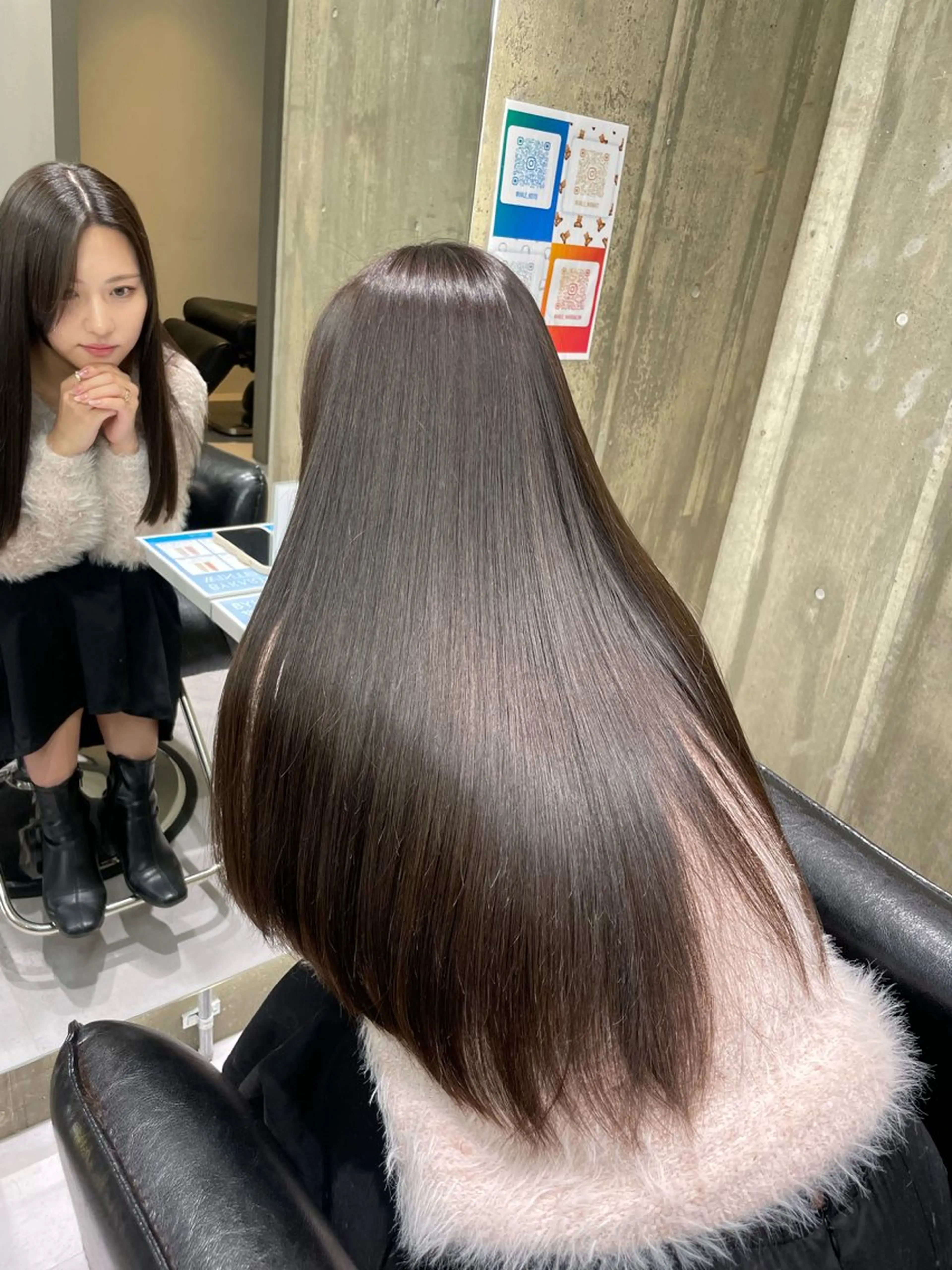ロング カラー カット ヘアカラー トリートメント 寺島 圭人のヘアスタイル