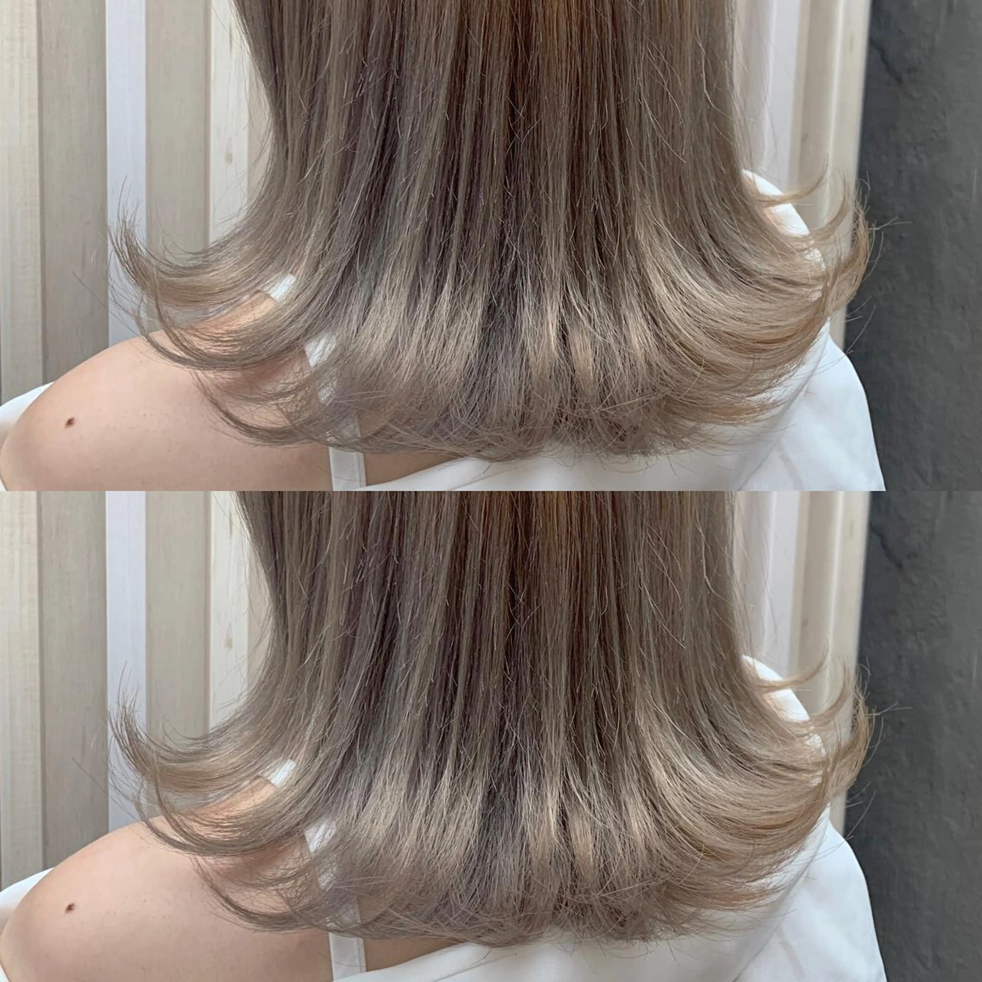 セミロング 💖レイヤー×美髪 💖momoのヘアスタイル