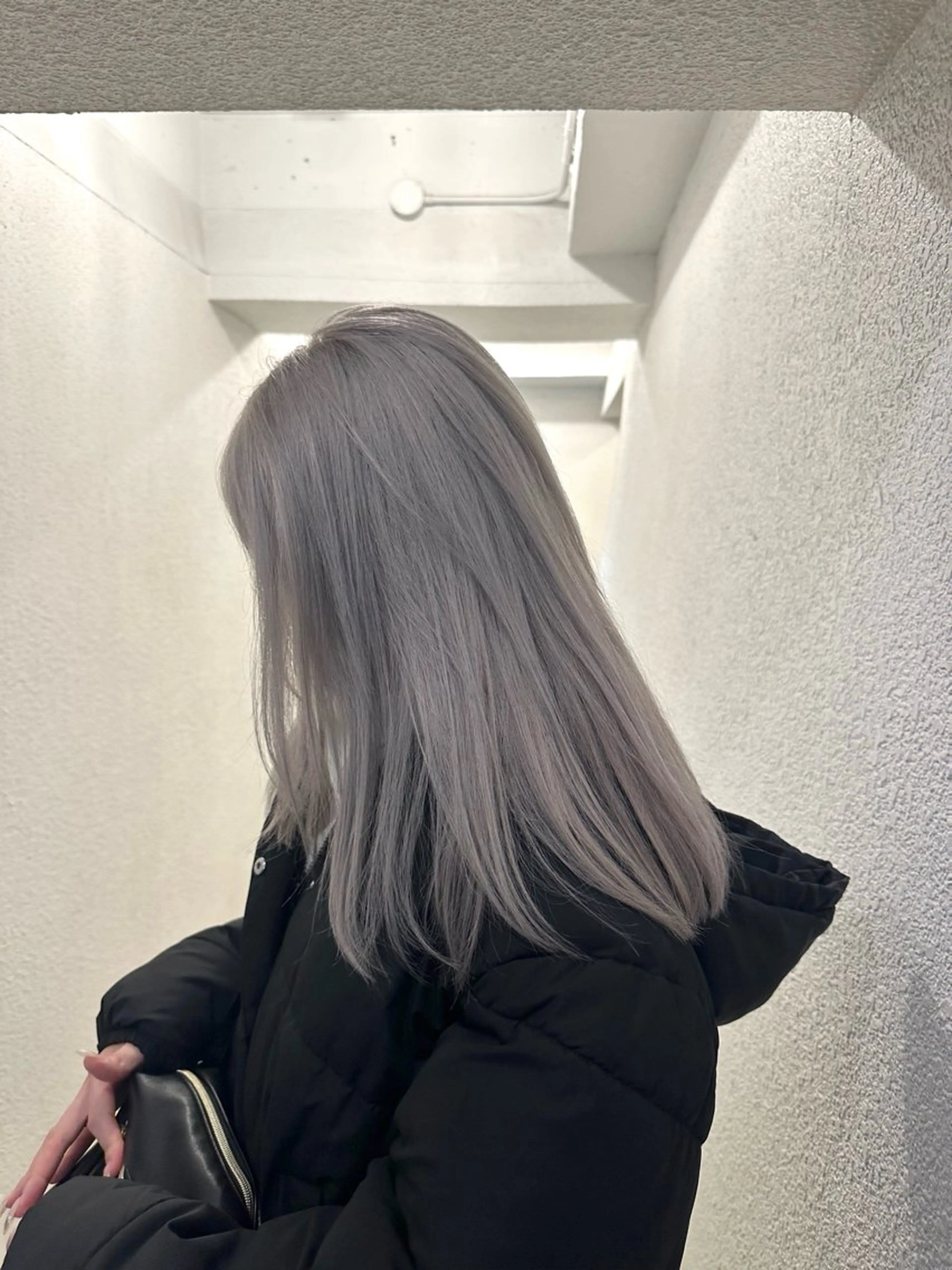 セミロング ヘアカラー カラー特化美容師 サトウリュウマのヘアスタイル