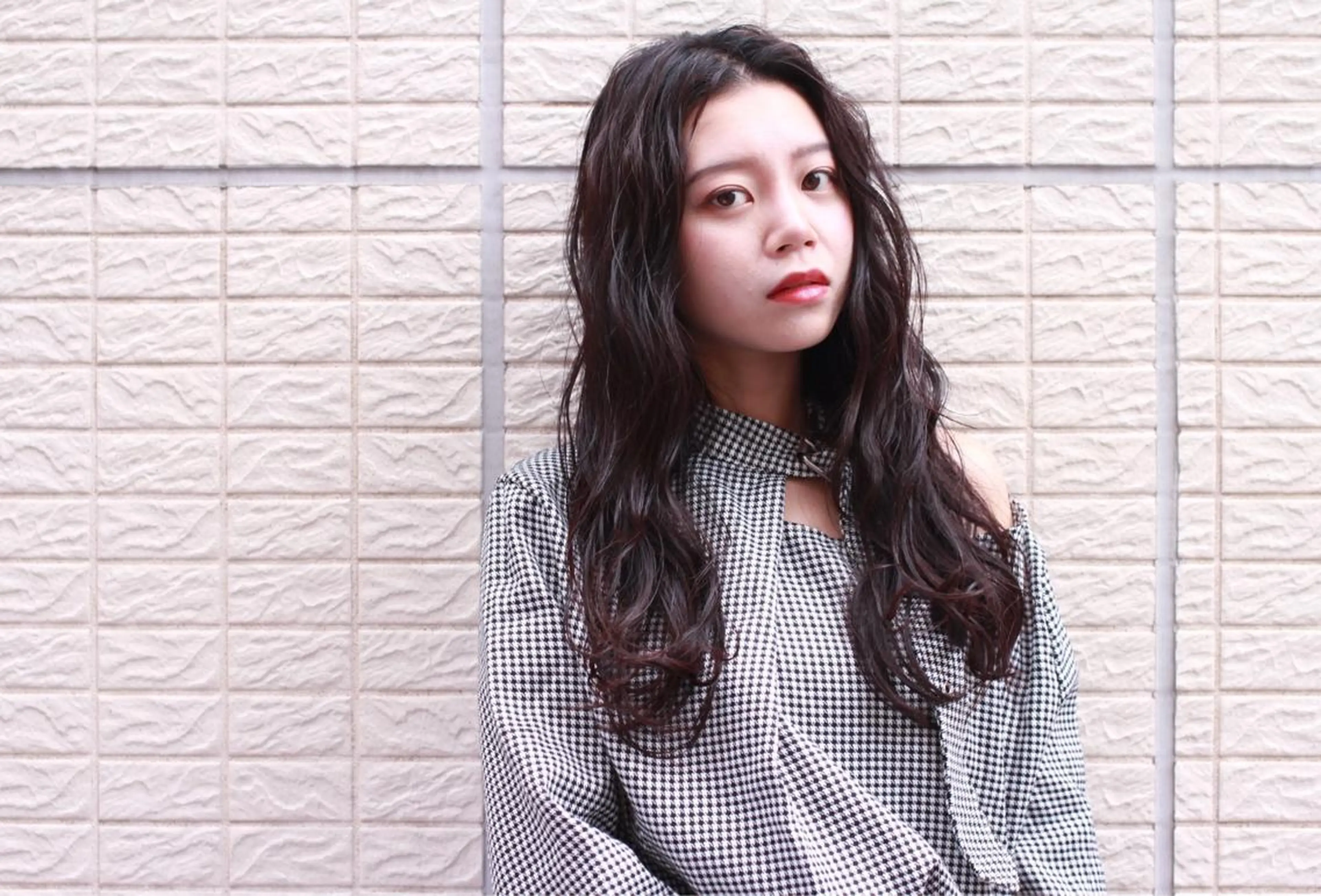 ロング カラー パーマ ヘアアレンジ miiro 長津田 髪質改善　フジムラのヘアスタイル