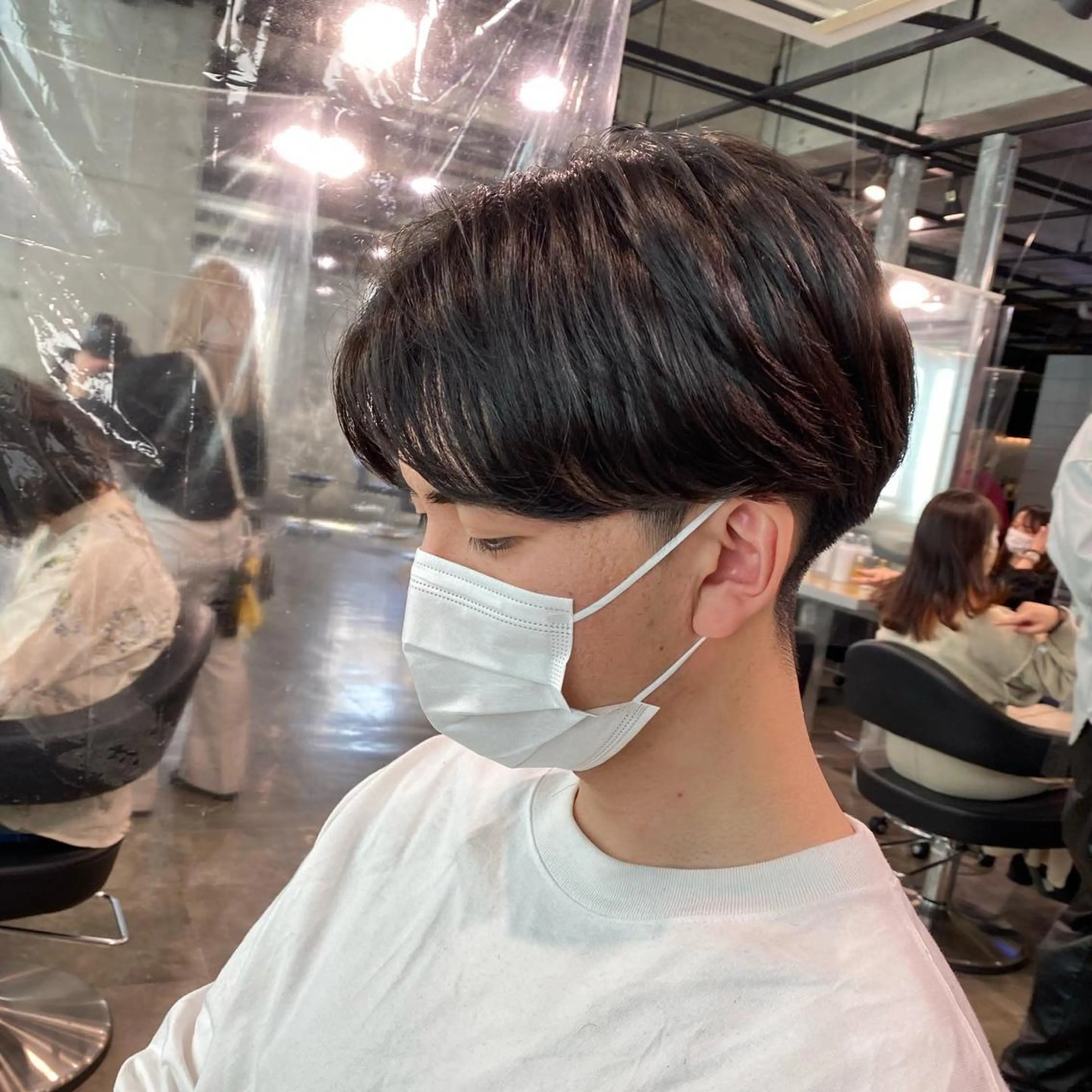 ショート パーマ メンズ 🟦ニュアンス/メン ズパーマ横浜🟦のヘアスタイル