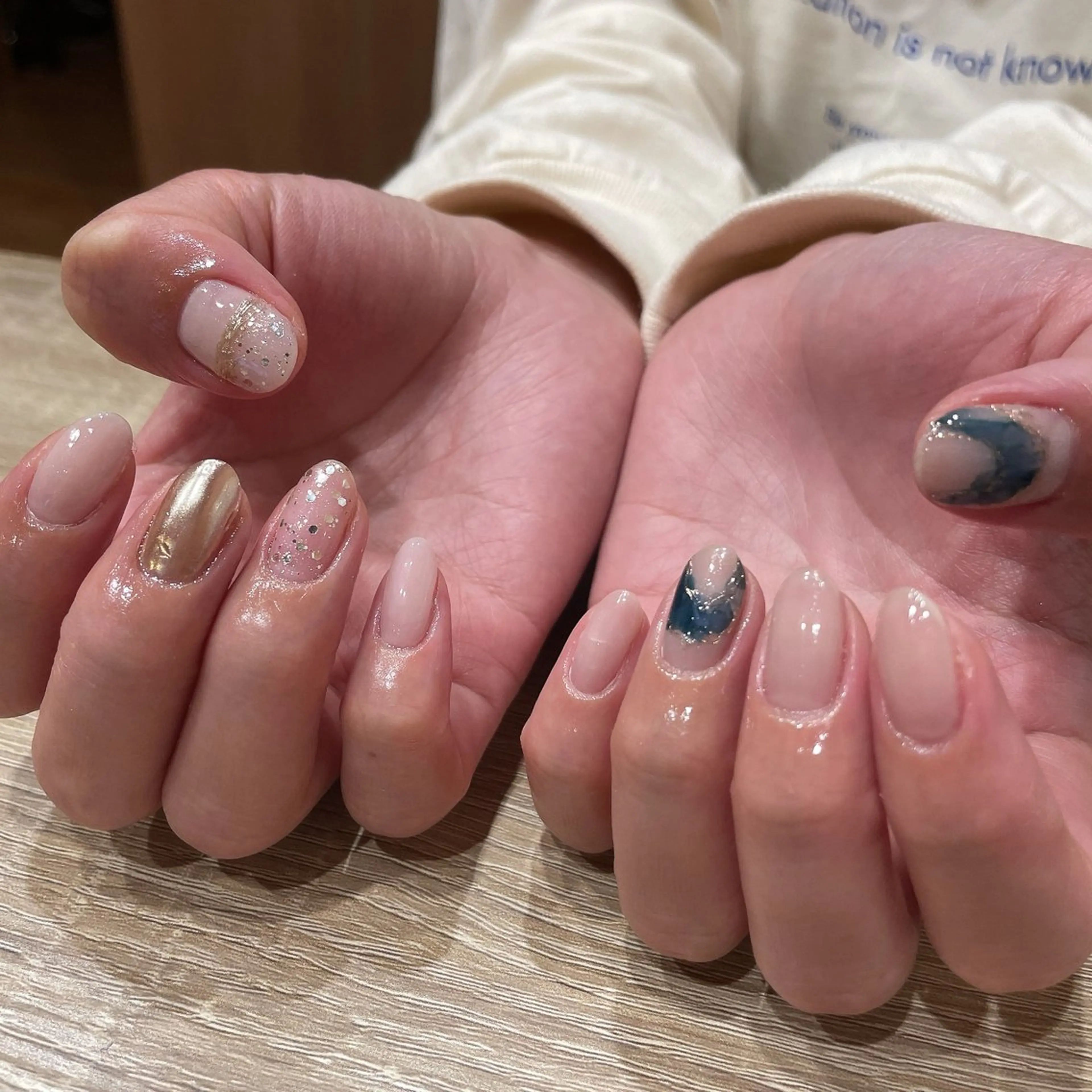 ネイル ハンドネイル liberté🫧 新小岩のネイルデザイン