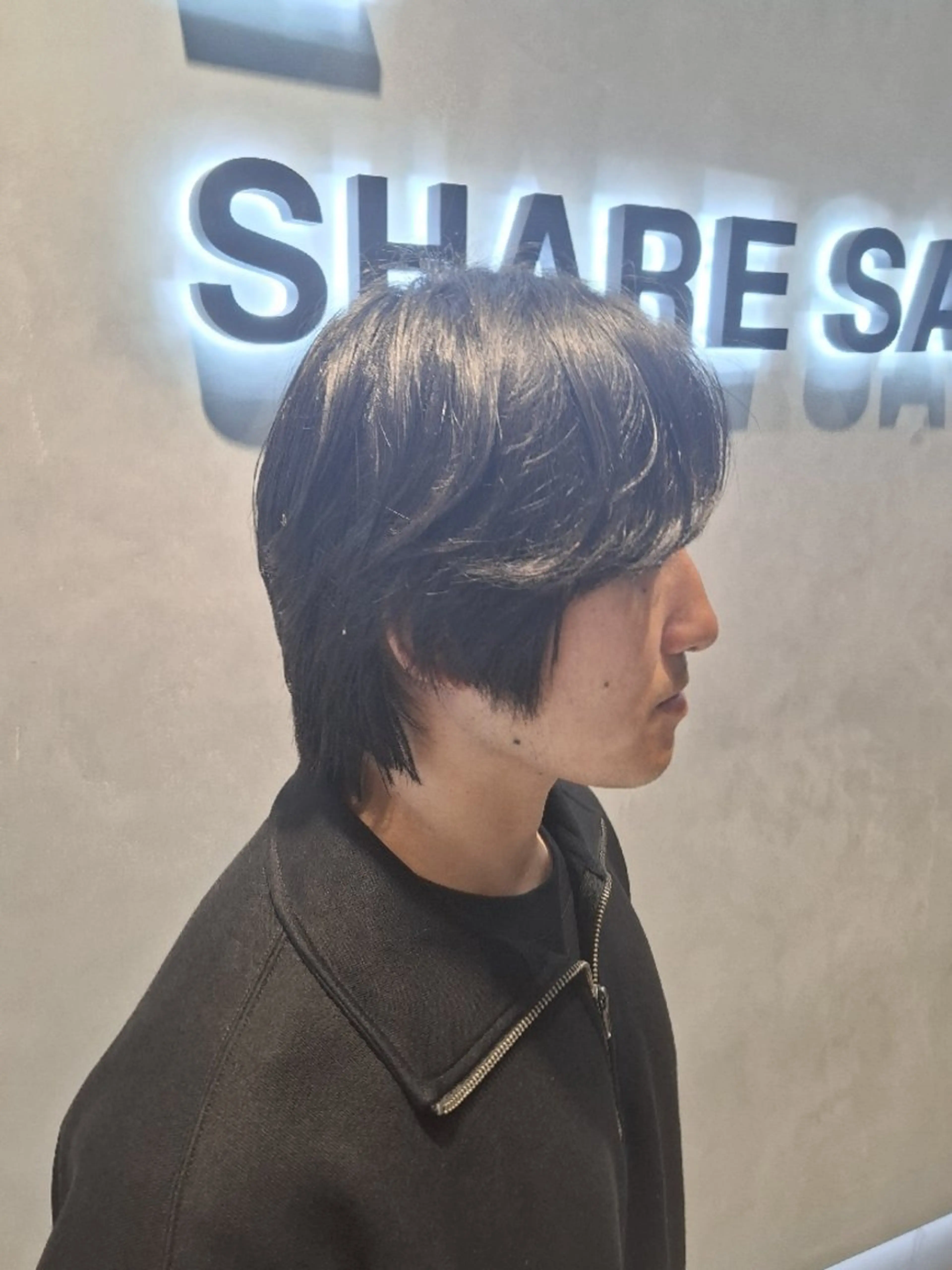 メンズ センターパート メンズウルフカット ウルフカット 束感&韓国ヘア🐰 koumeiのヘアスタイル