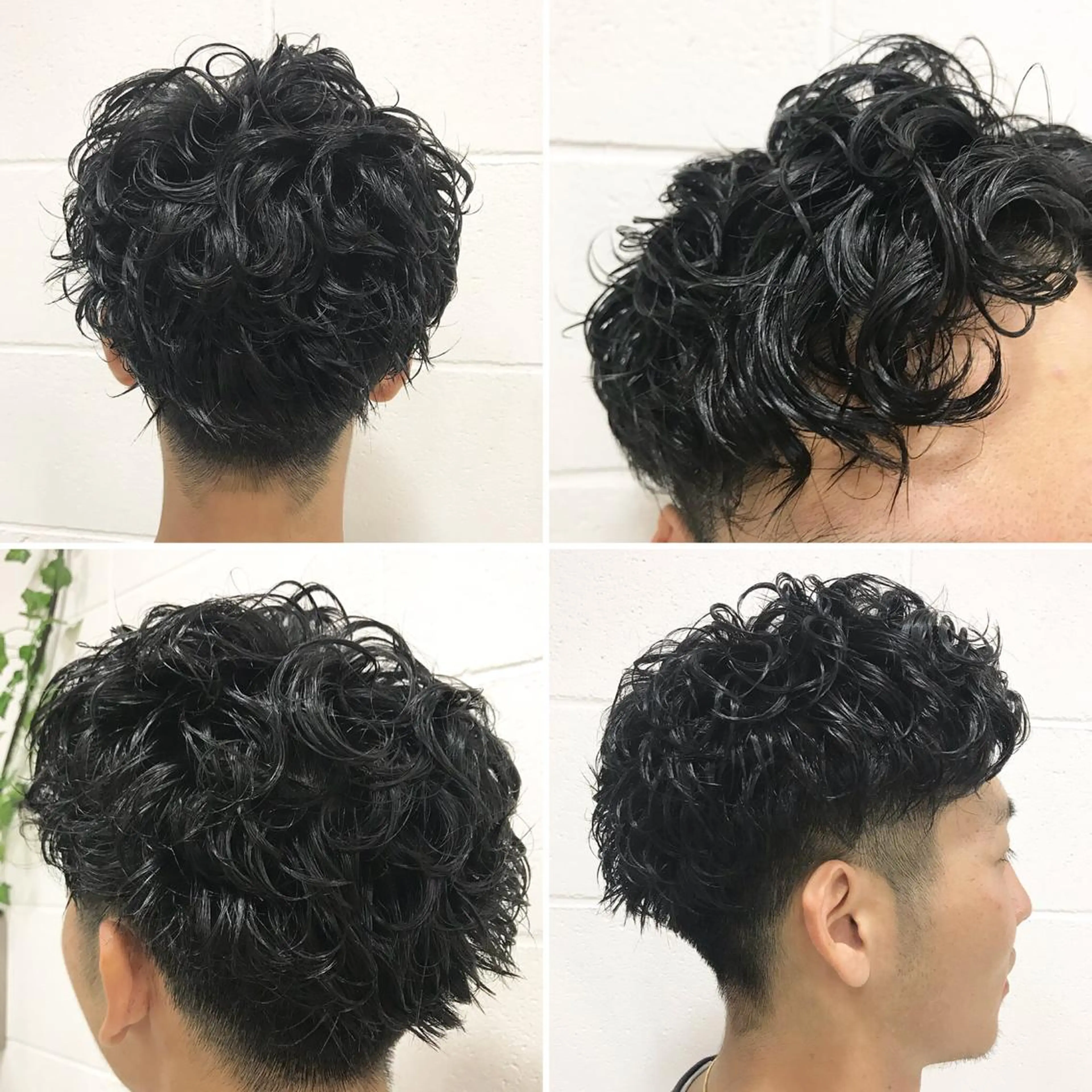 ショート パーマ メンズ 🌈推し色派手髪 ハイトーンShinのヘアスタイル