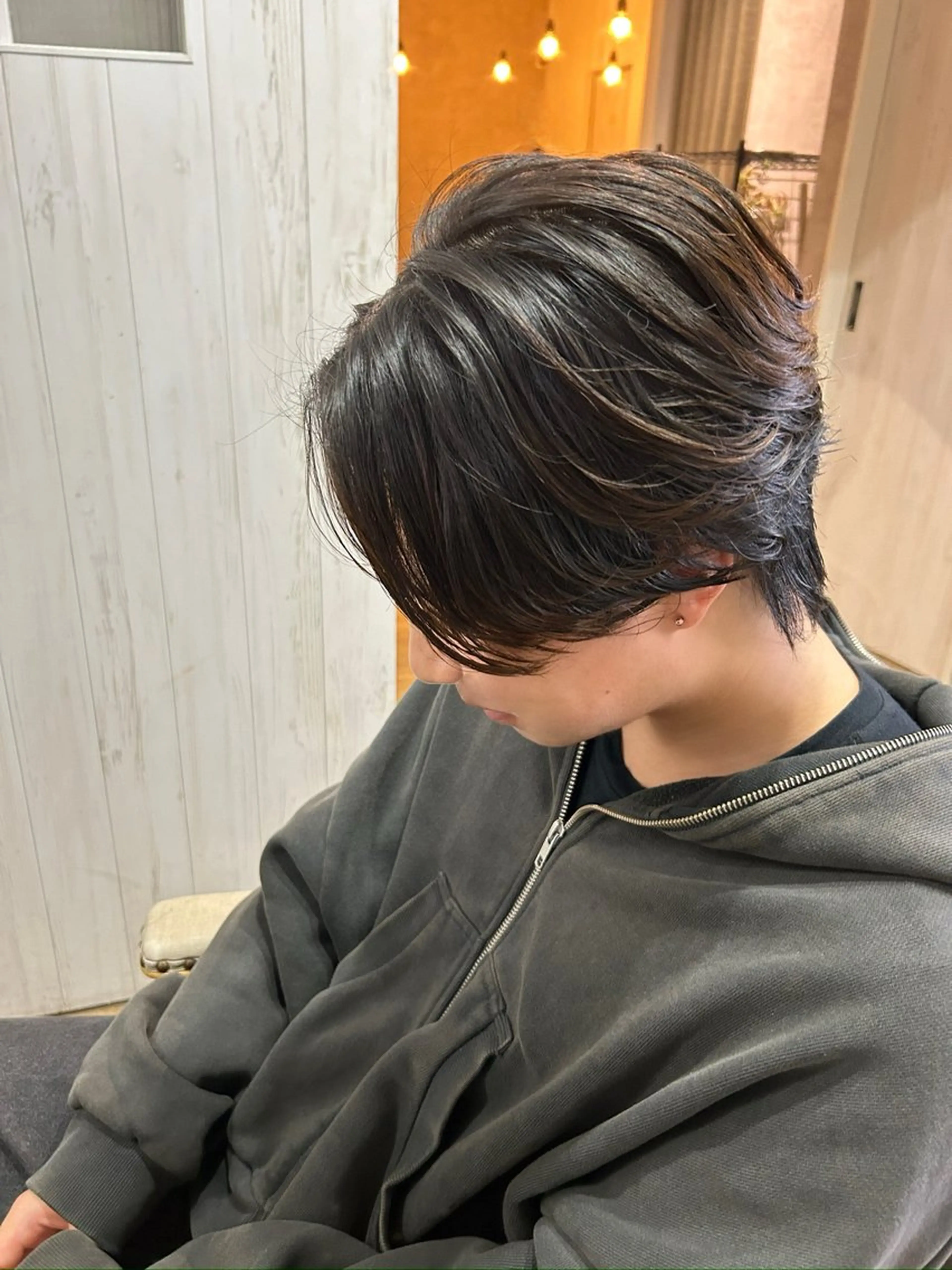 メンズパーマの写真