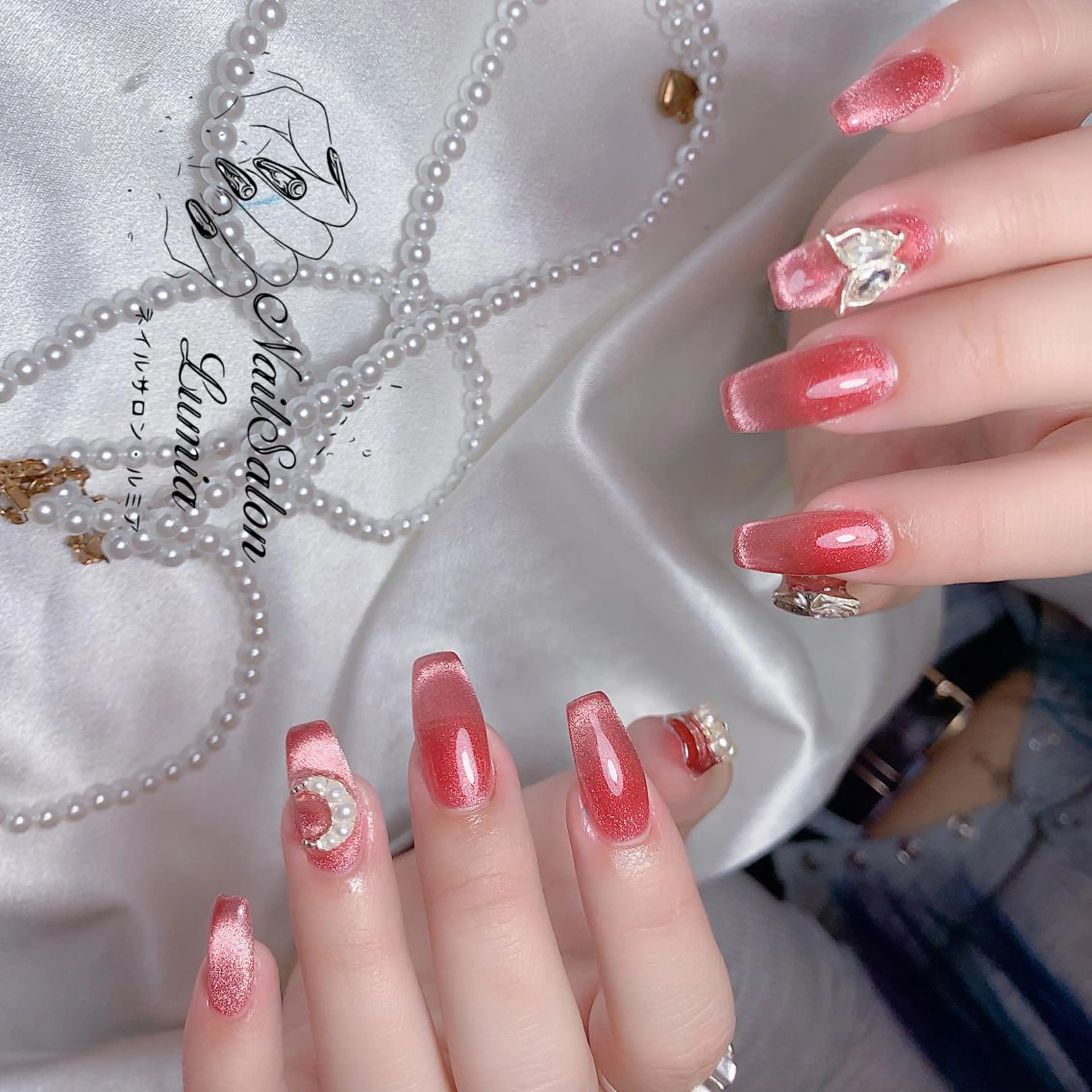 ネイル ハンドネイル ネイルサロン ルミア Lumia 店長のネイルデザイン