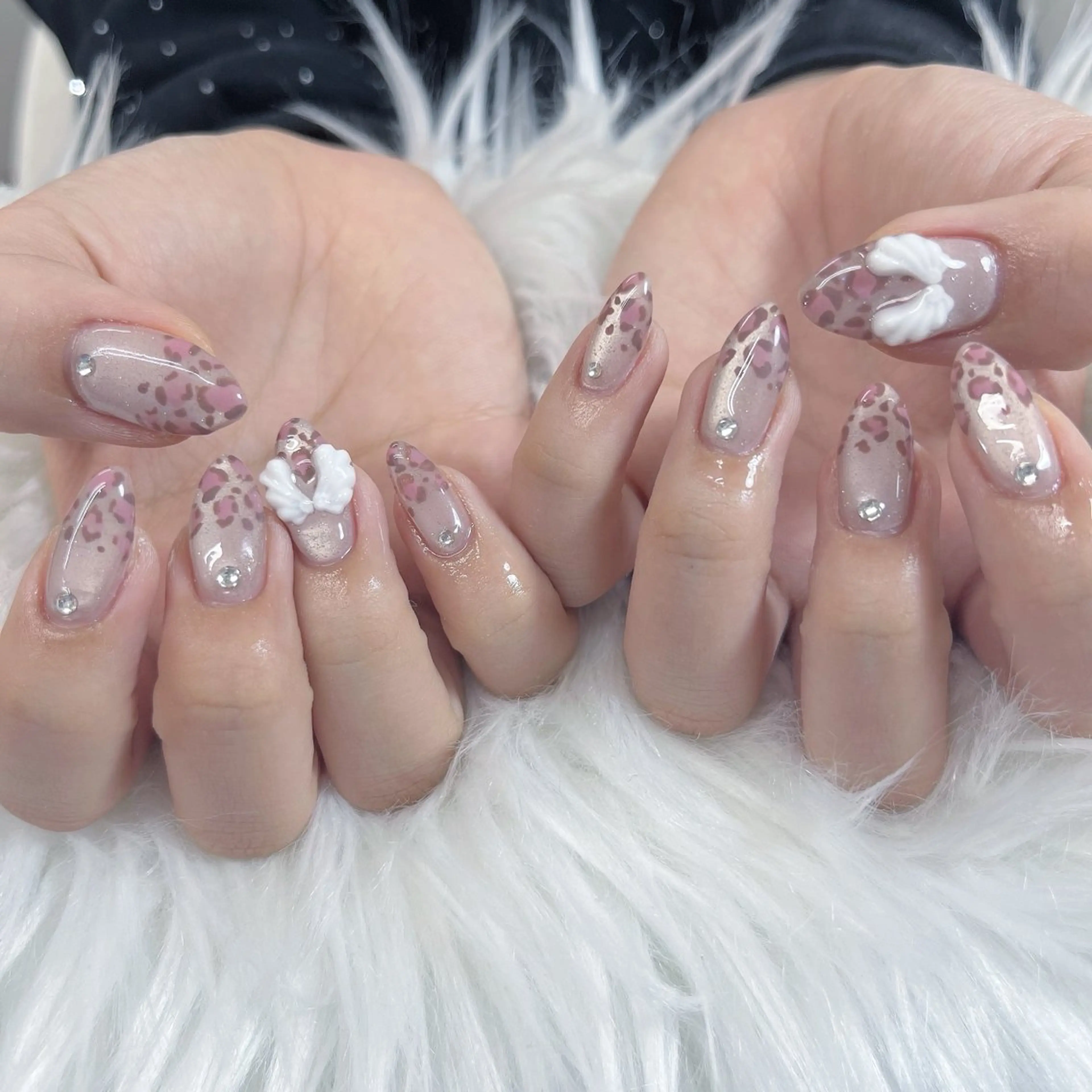 ネイル マグネットネイル Maya 🧊🫧‪のネイルデザイン