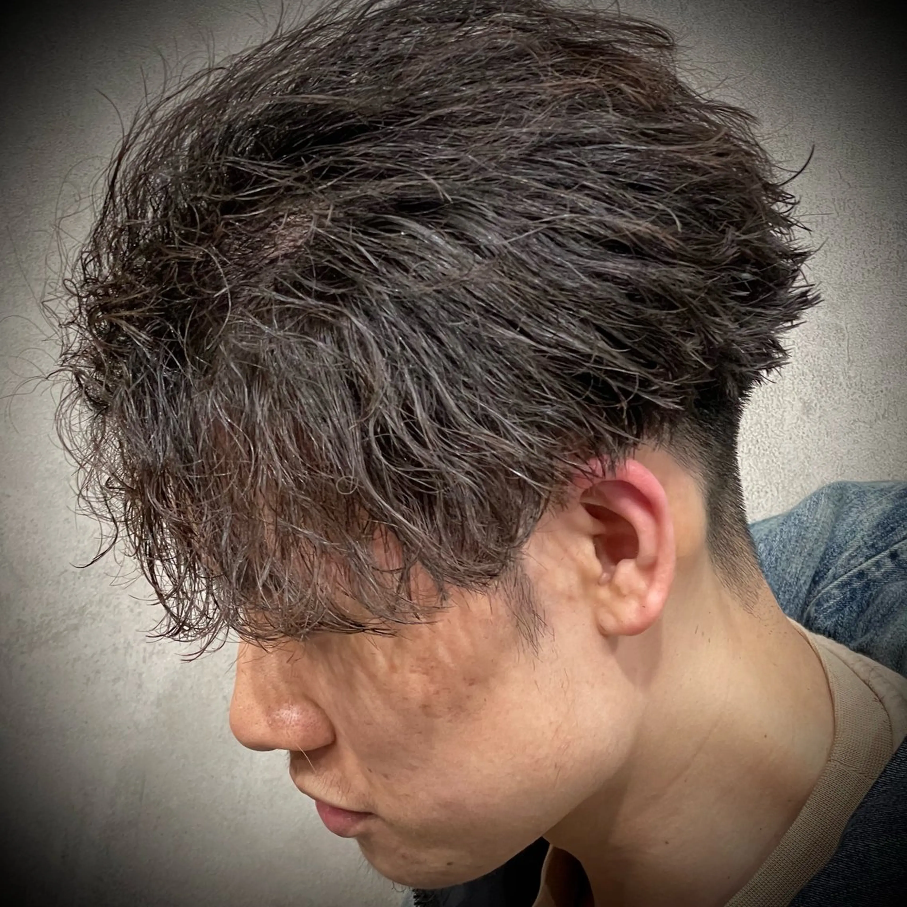 ショート パーマ メンズ カット パーマ 🔥YUSUKE🔥 メンズ特化👑のヘアスタイル