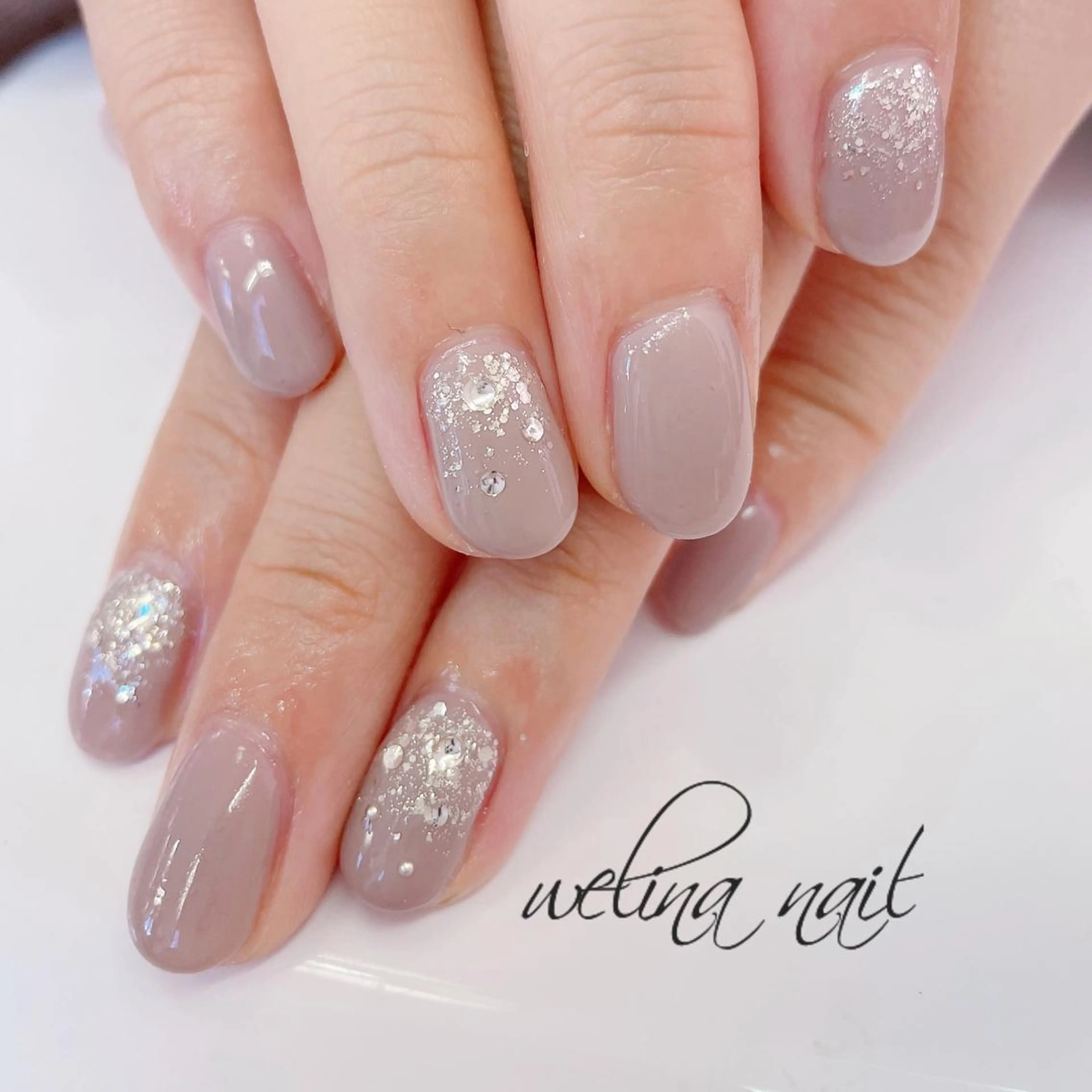 ミディアム ハンドネイル WELINA nail salonのエステ・リラクイメージ