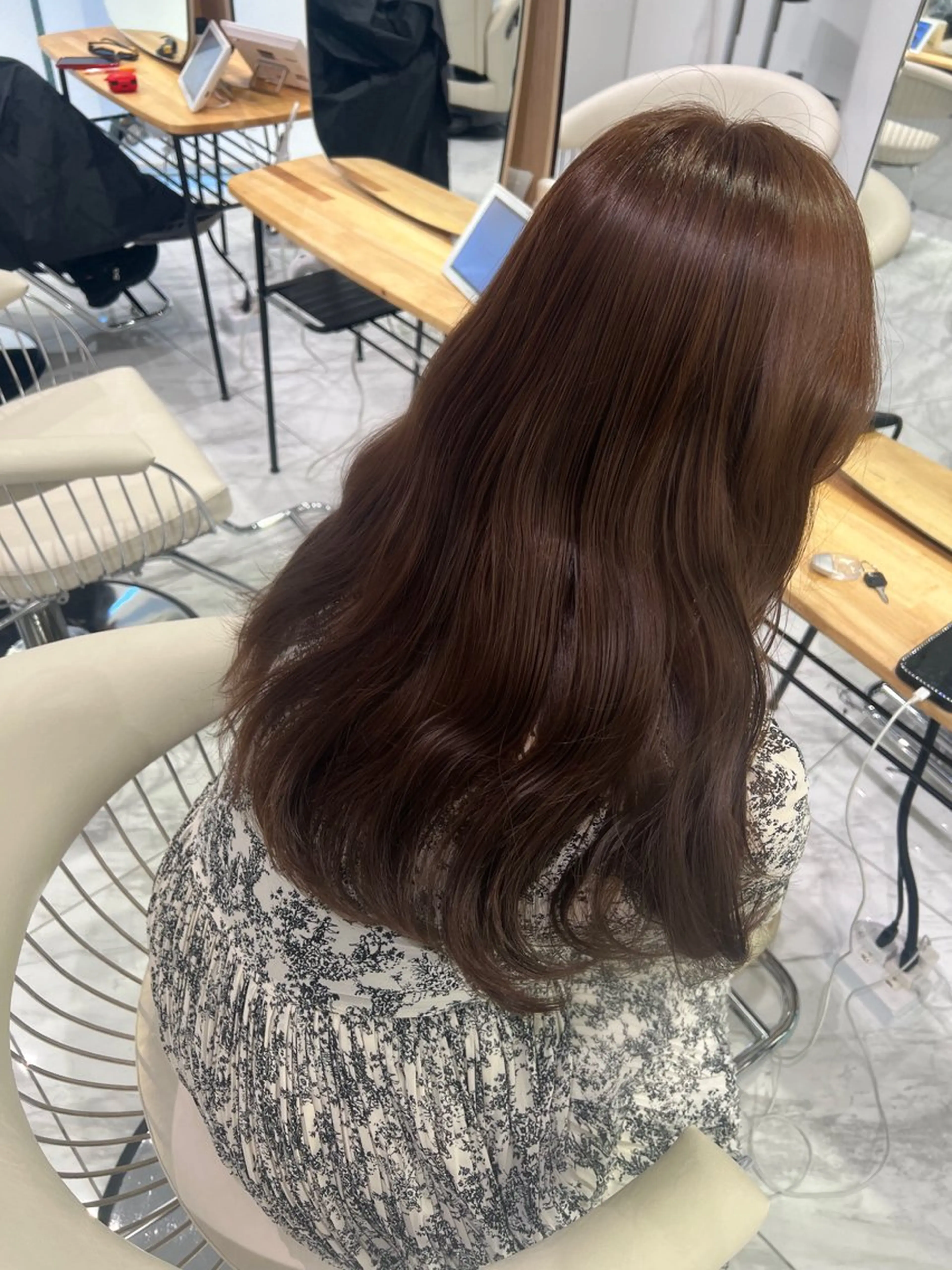 ロング カラー カット ヘアカラー Risa/盛れる レイヤー/カラー特化のヘアスタイル