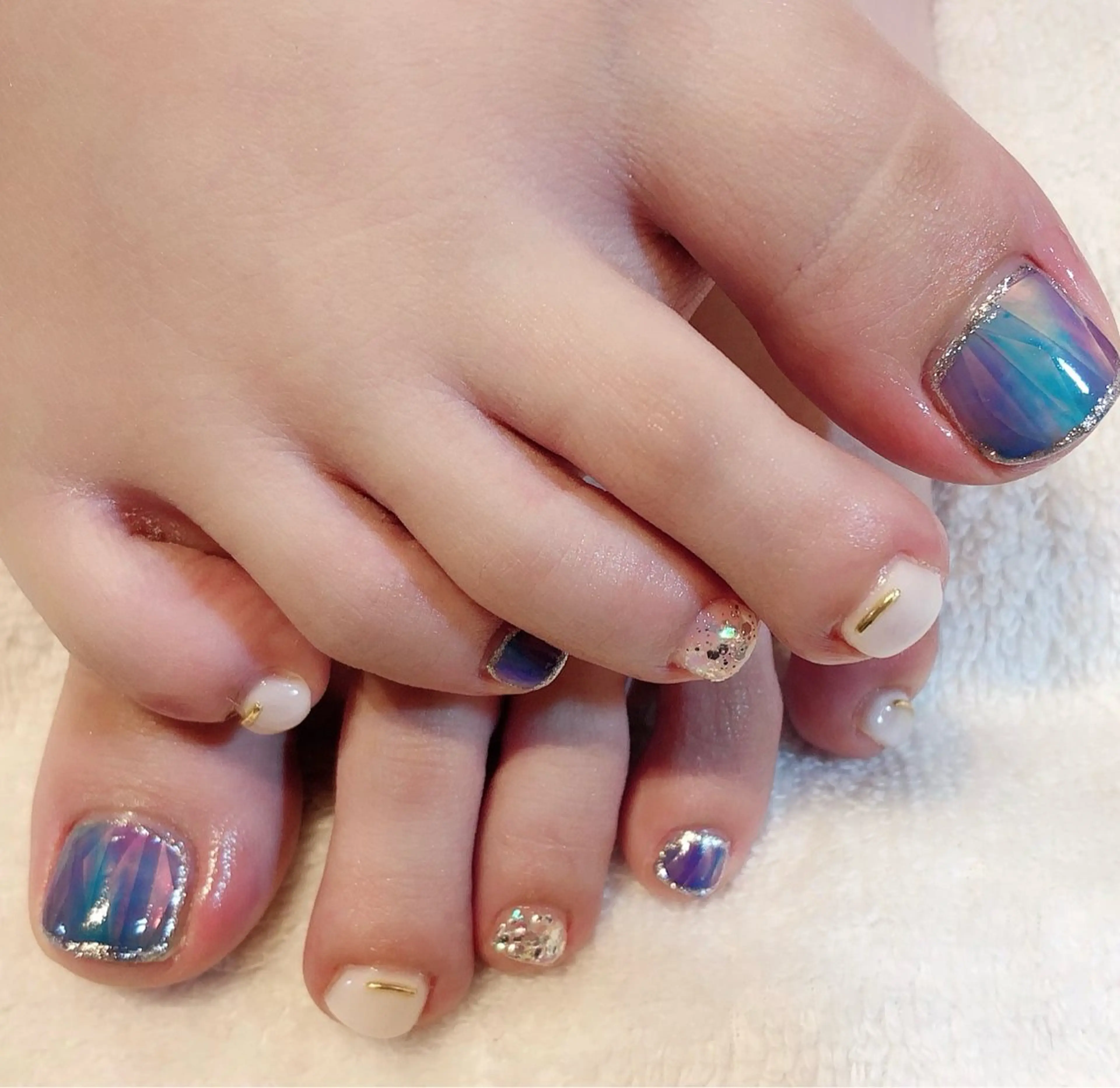 ネイル 🫧yua 🌸🫧のネイルデザイン