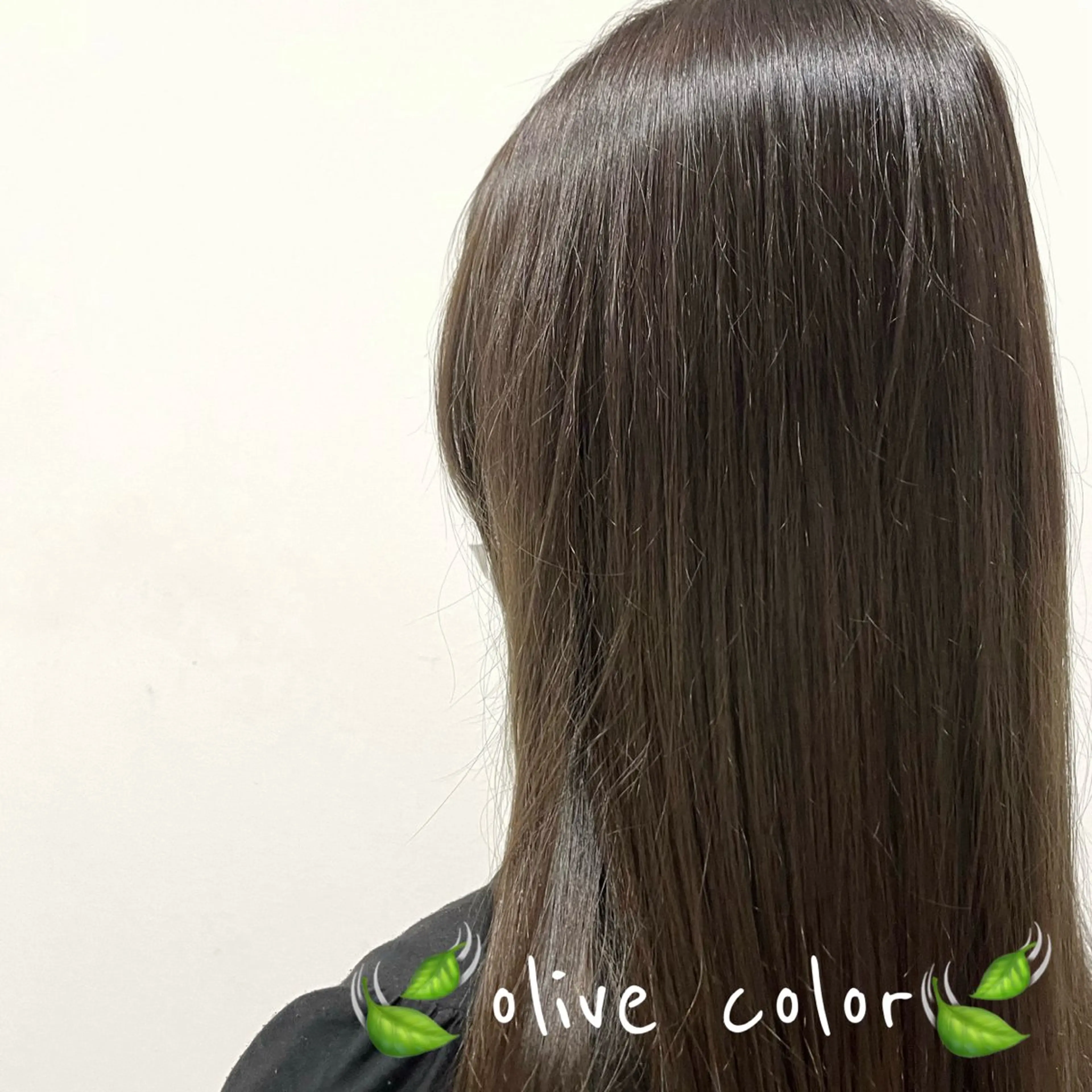 セミロング ★韓国トレンドカット ★むなかたももかのヘアスタイル