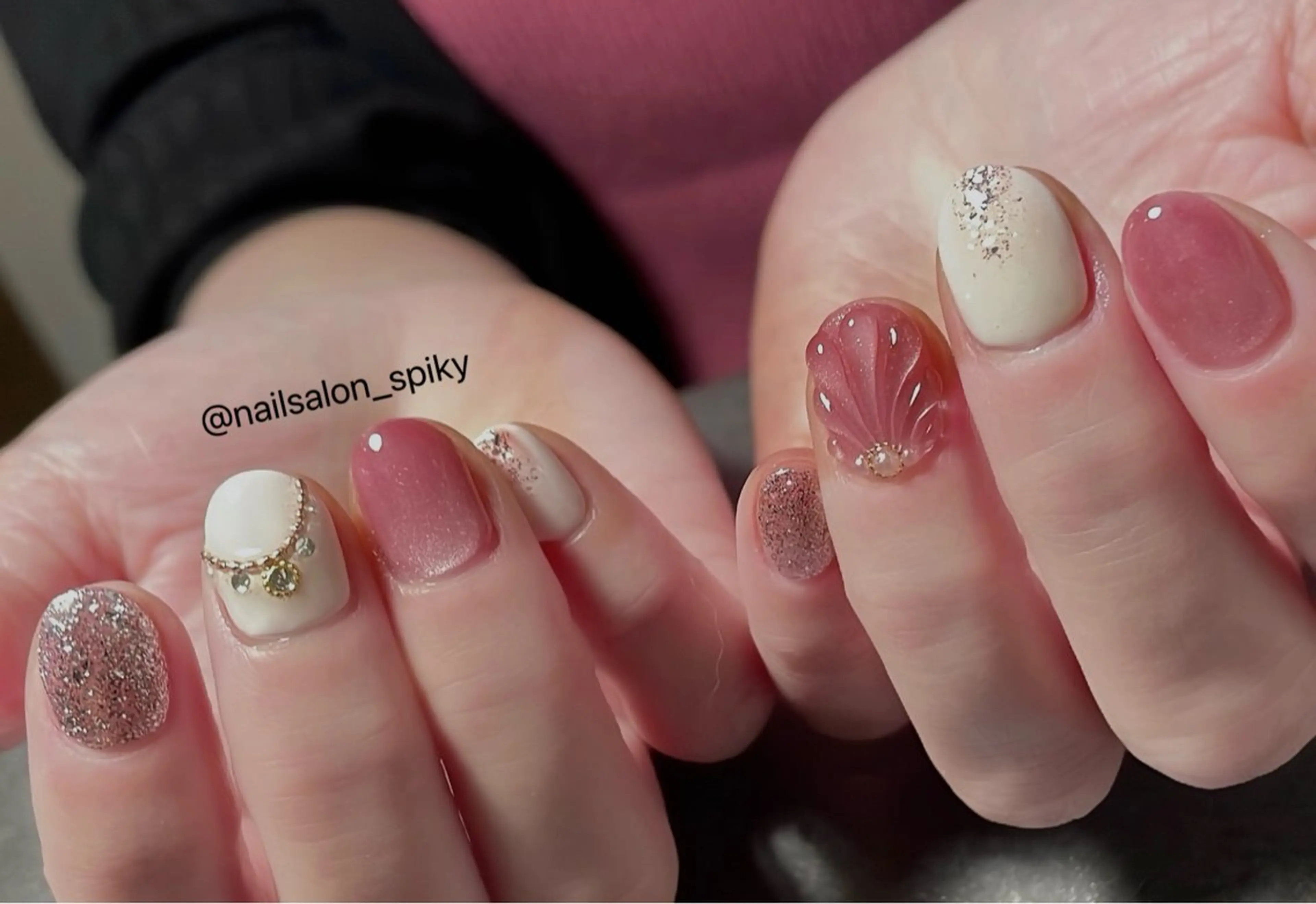 ネイル Spiky とうげ ふうかのネイルデザイン