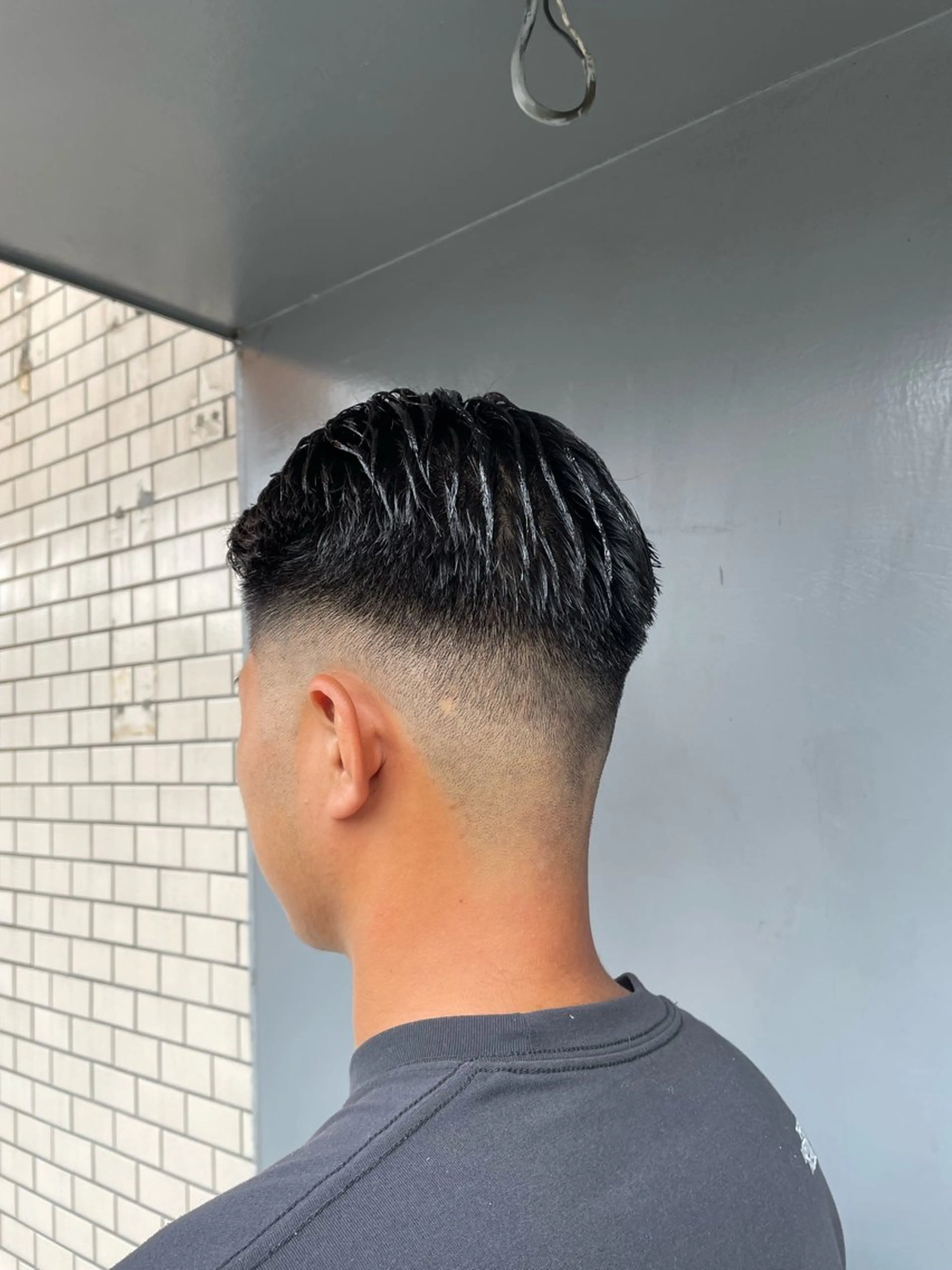 ショート メンズ フェードカット 七三 🔥メンズ専門 美容師🔥 柳澤陵心のヘアスタイル