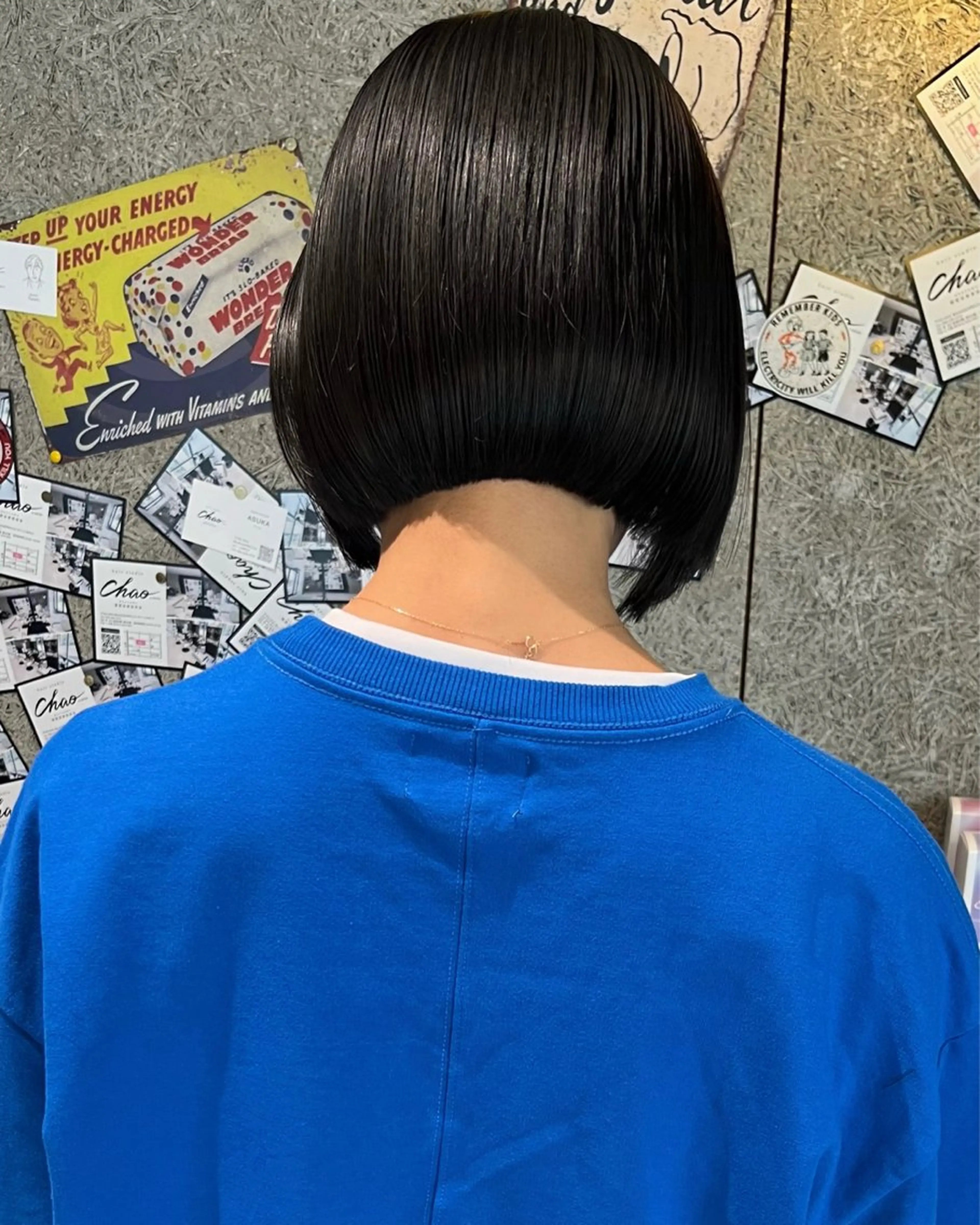 ショート ボブ/ハイトーン/ 岡山駅/別曽遥也のヘアスタイル