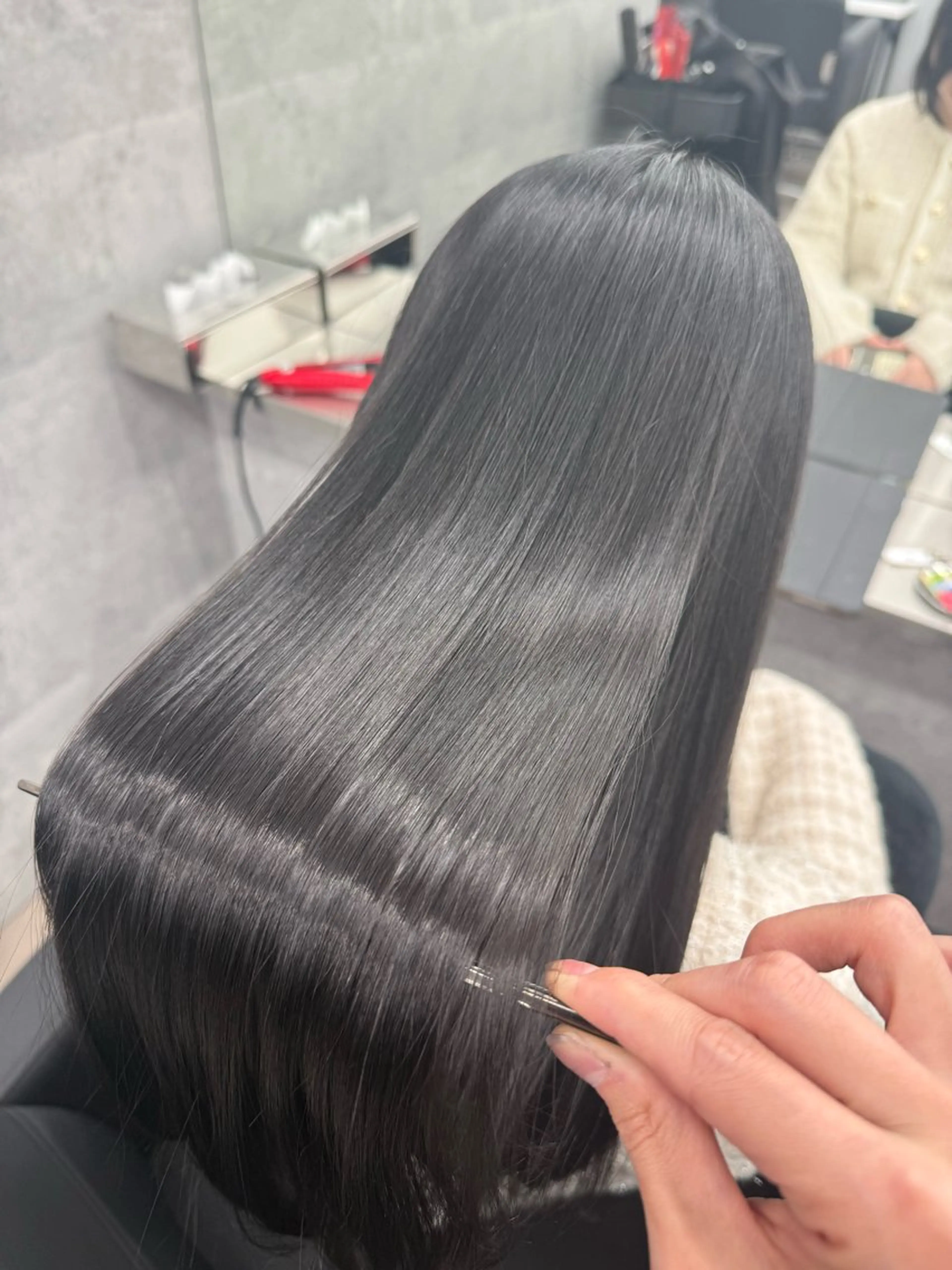 ロング カット 縮毛矯正 トリートメント 髪質改善・縮毛矯正 Taijuのヘアスタイル