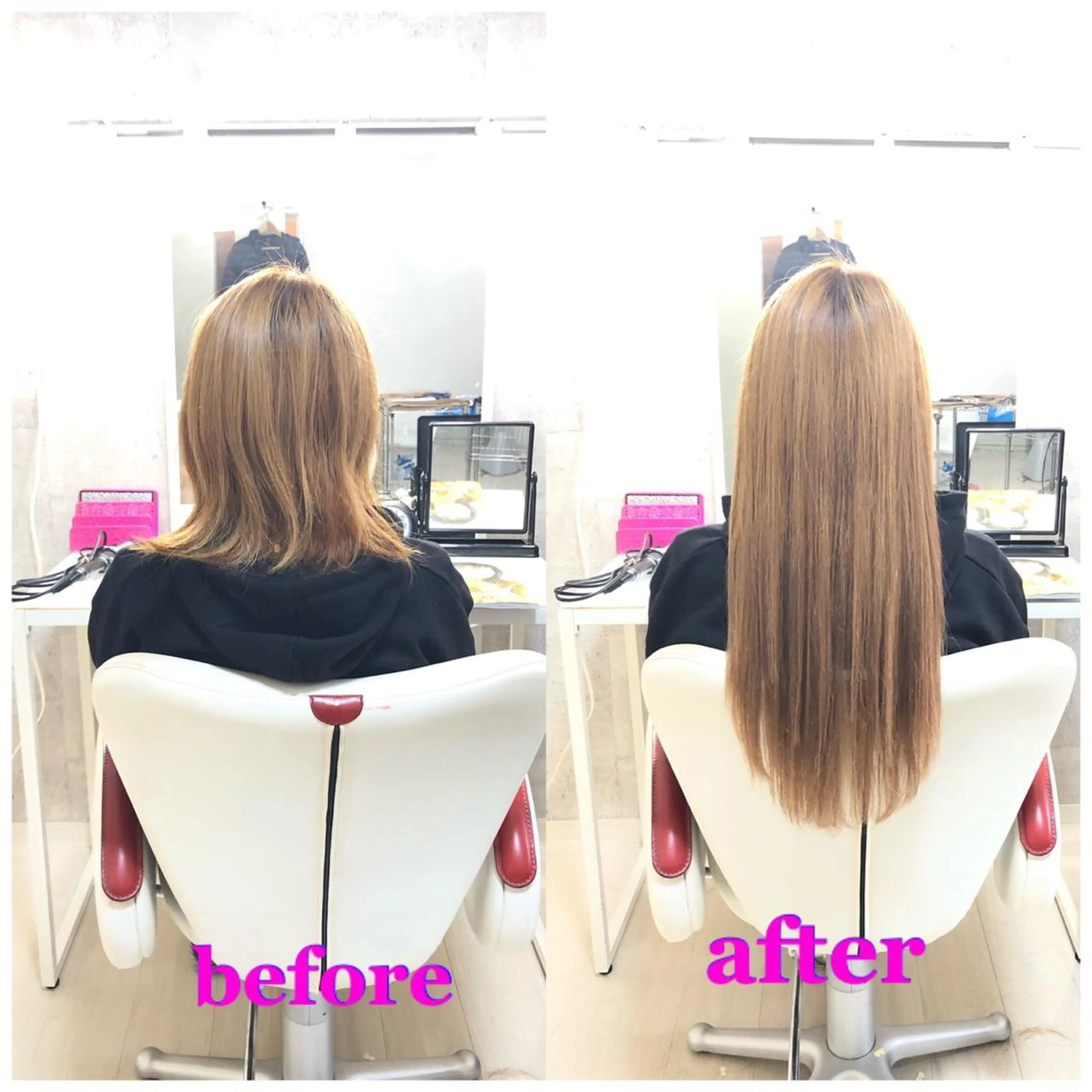 ロング エクステ 🌸ドレスアップ 心斎橋店🌸のヘアスタイル