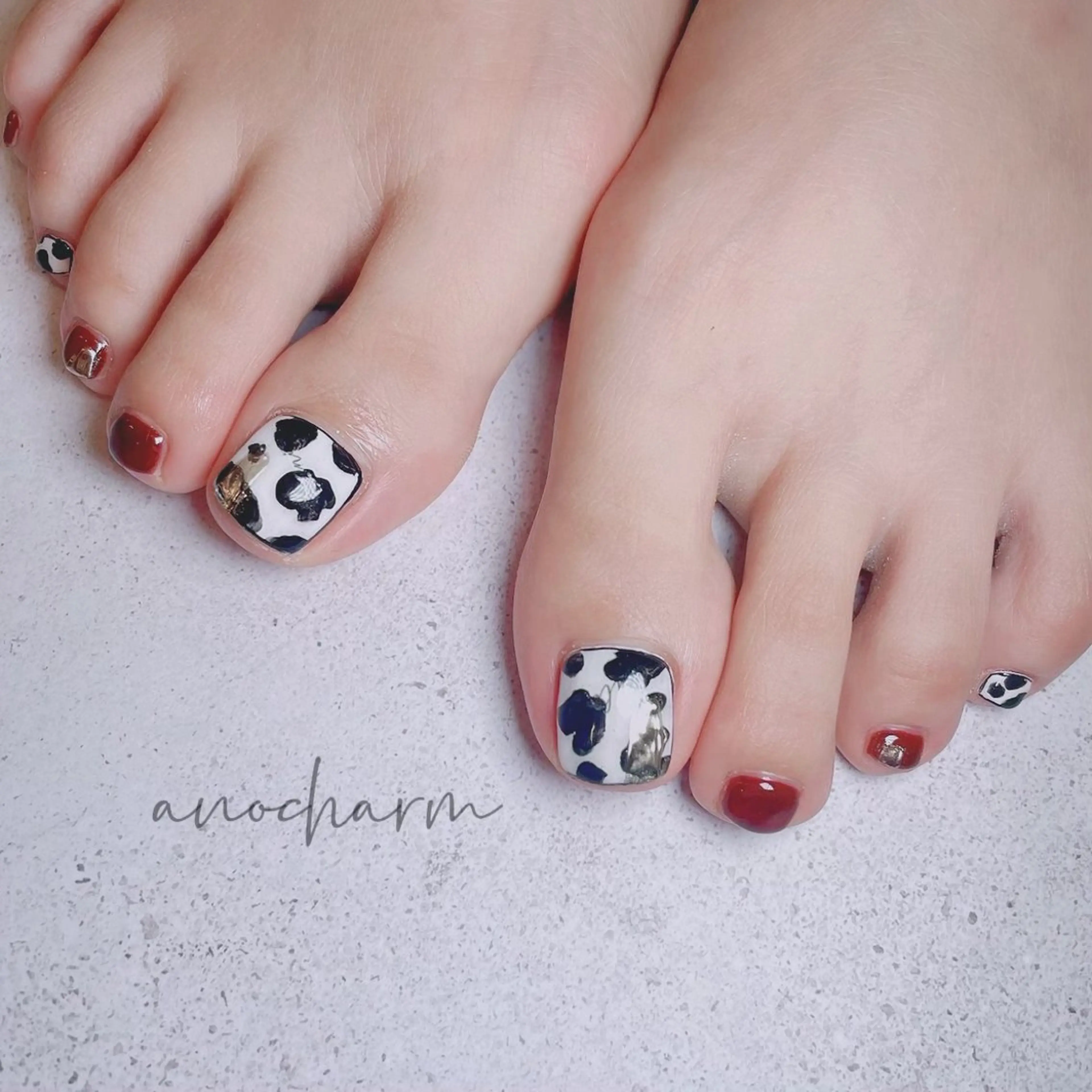 ネイル フットネイル anocharm _annaのマツエク・マツパデザイン