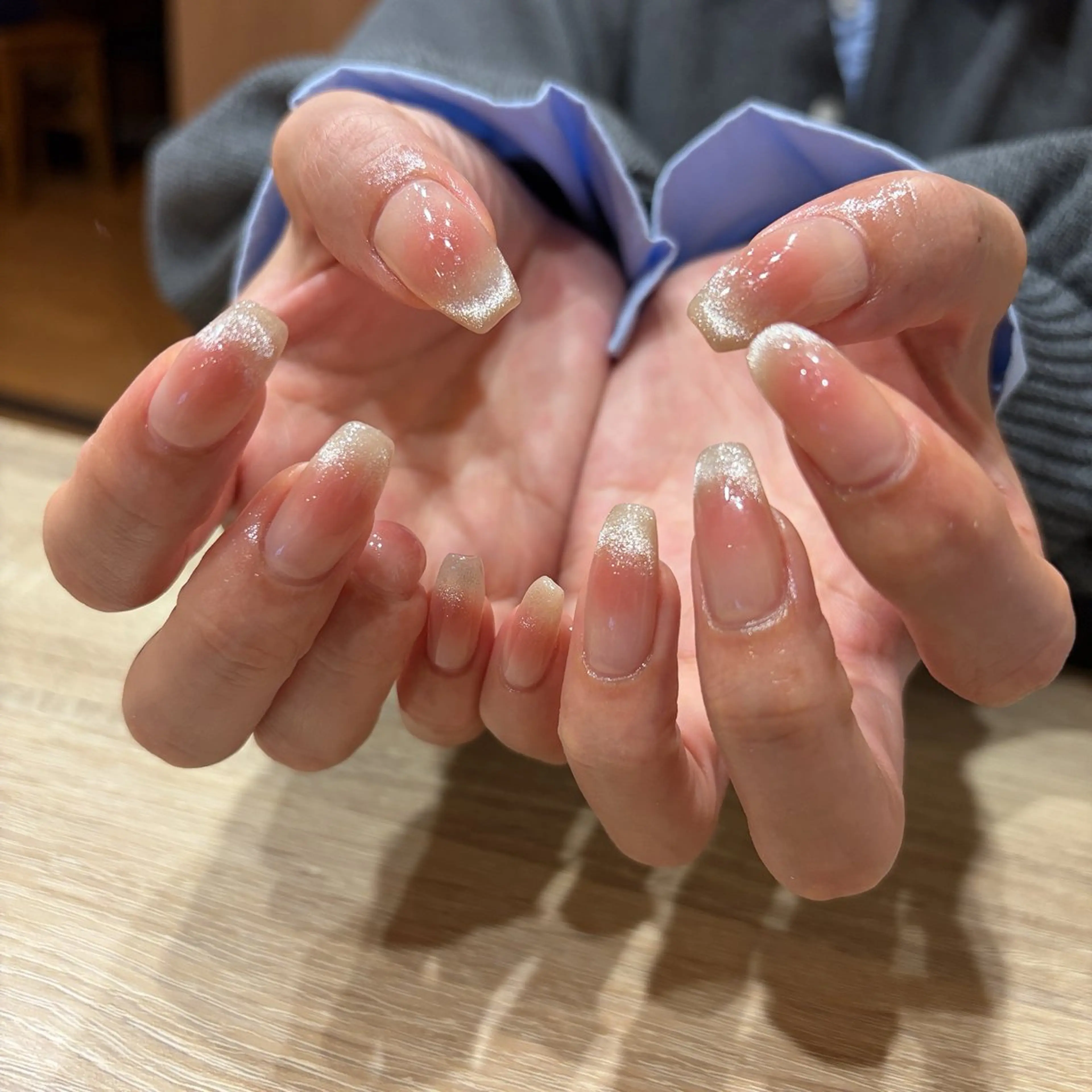 ネイル ロングネイル 持ち込み liberté🫧 新小岩のネイルデザイン