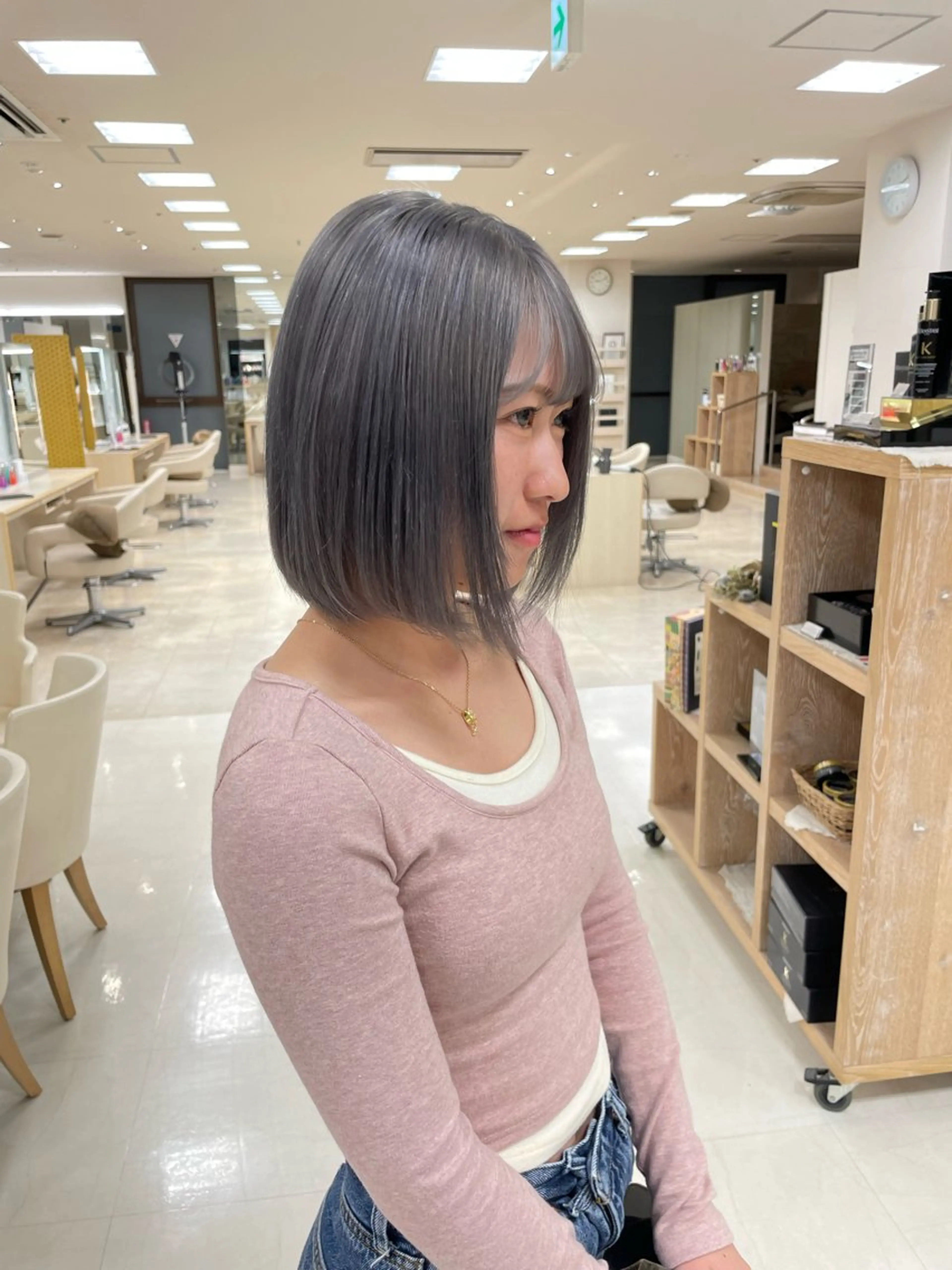 ミディアム カラー ヘアアレンジ 🍒KIKUCHI KANAE🍒のヘアスタイル