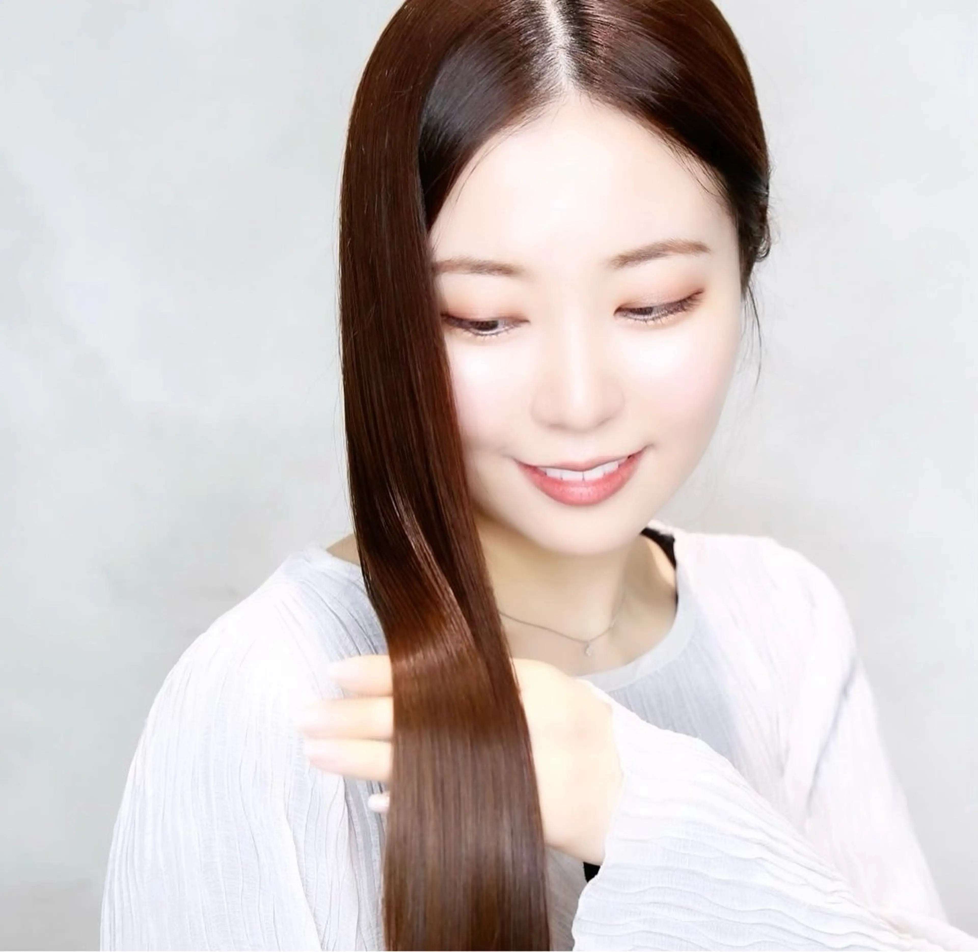 ロング カラー パーマ ブリーチ 髪質改善 ロング トリートメント 酸性ストレート ヘアカラー 縮毛矯正 💎髪質改善専門 jewel boxのヘアスタイル