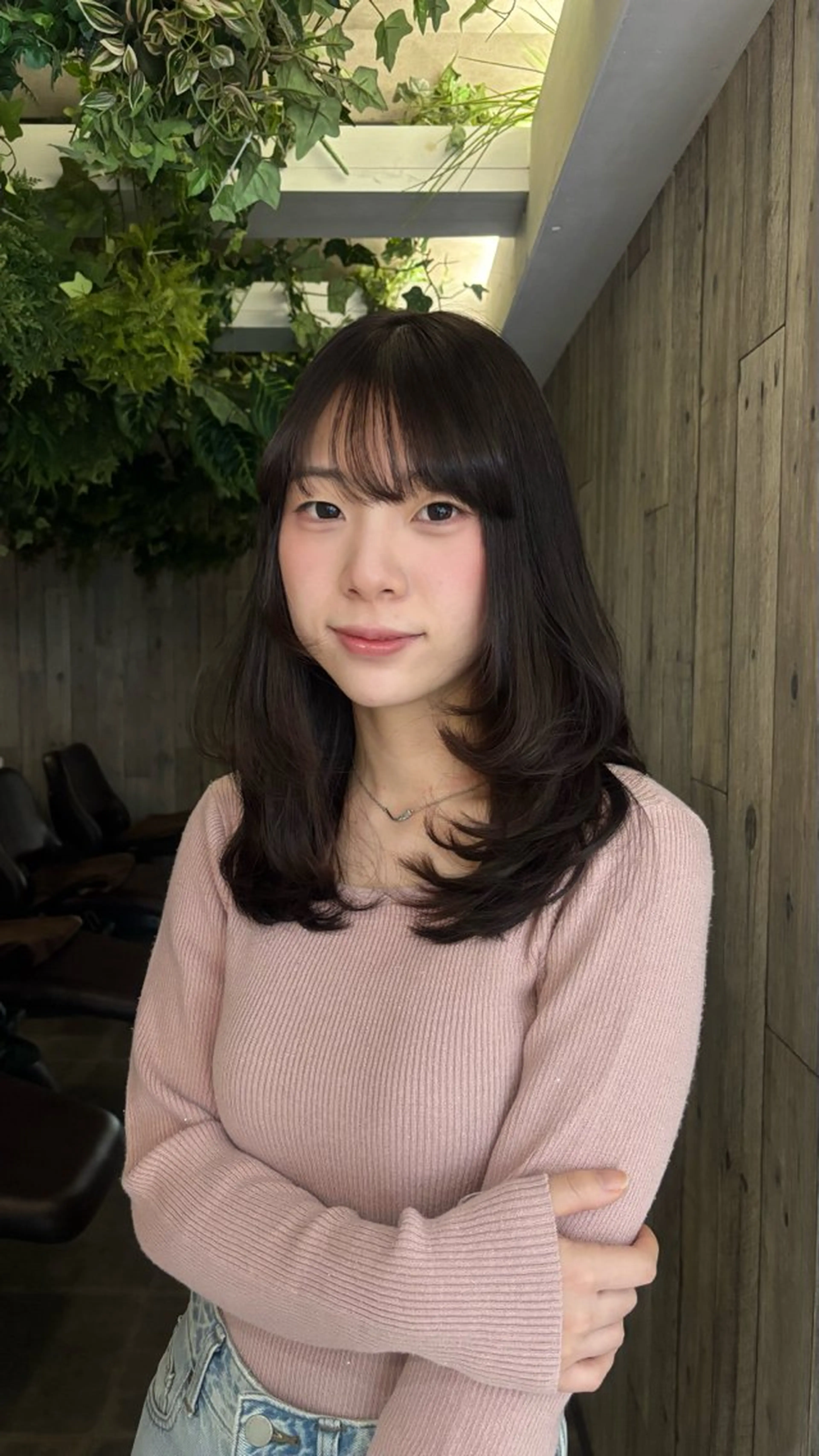 ロング カラー ヘアカラー 濱田 真尋のヘアスタイル