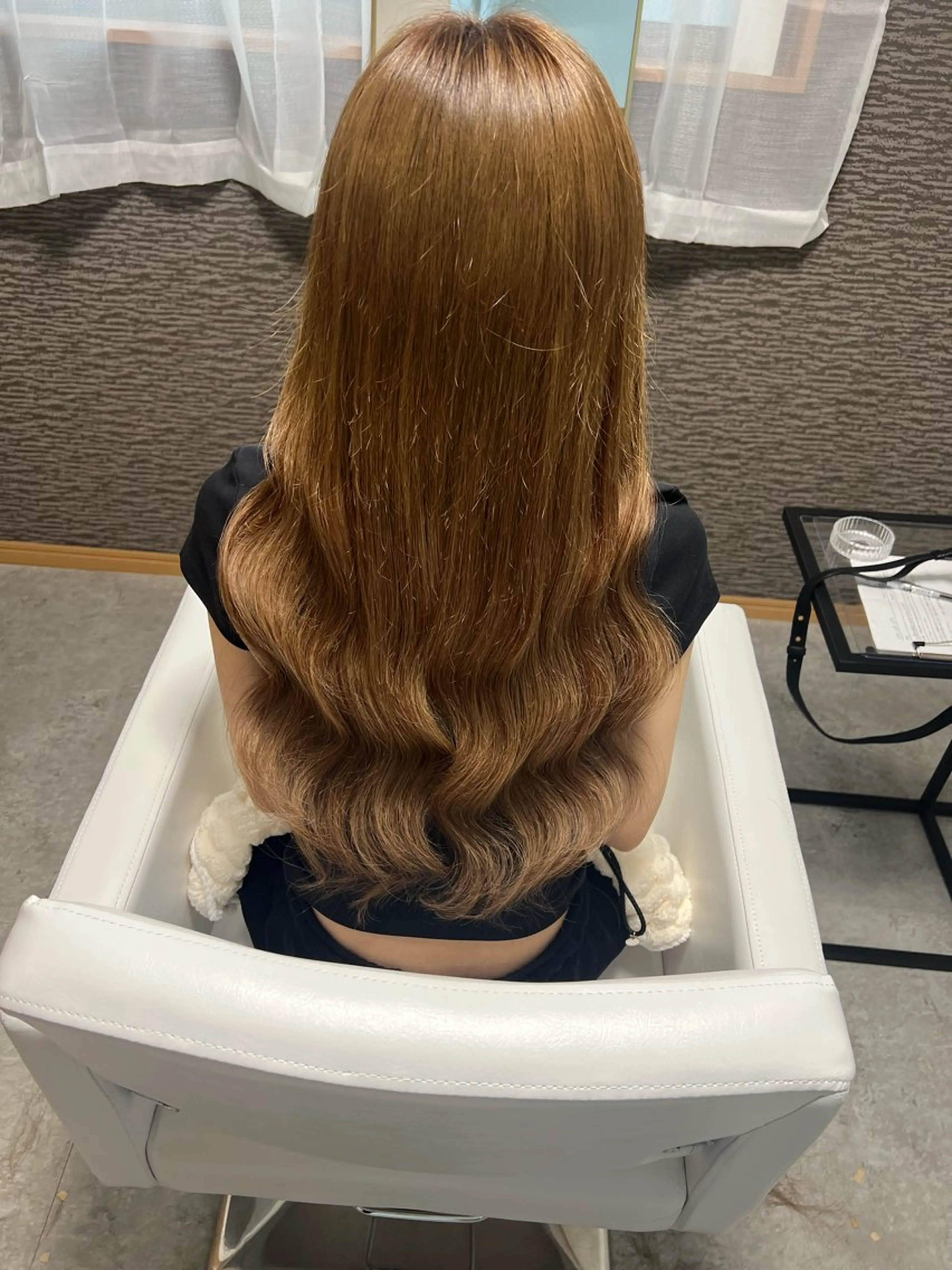 ロング エクステ・セット 専門店Sleekのヘアスタイル
