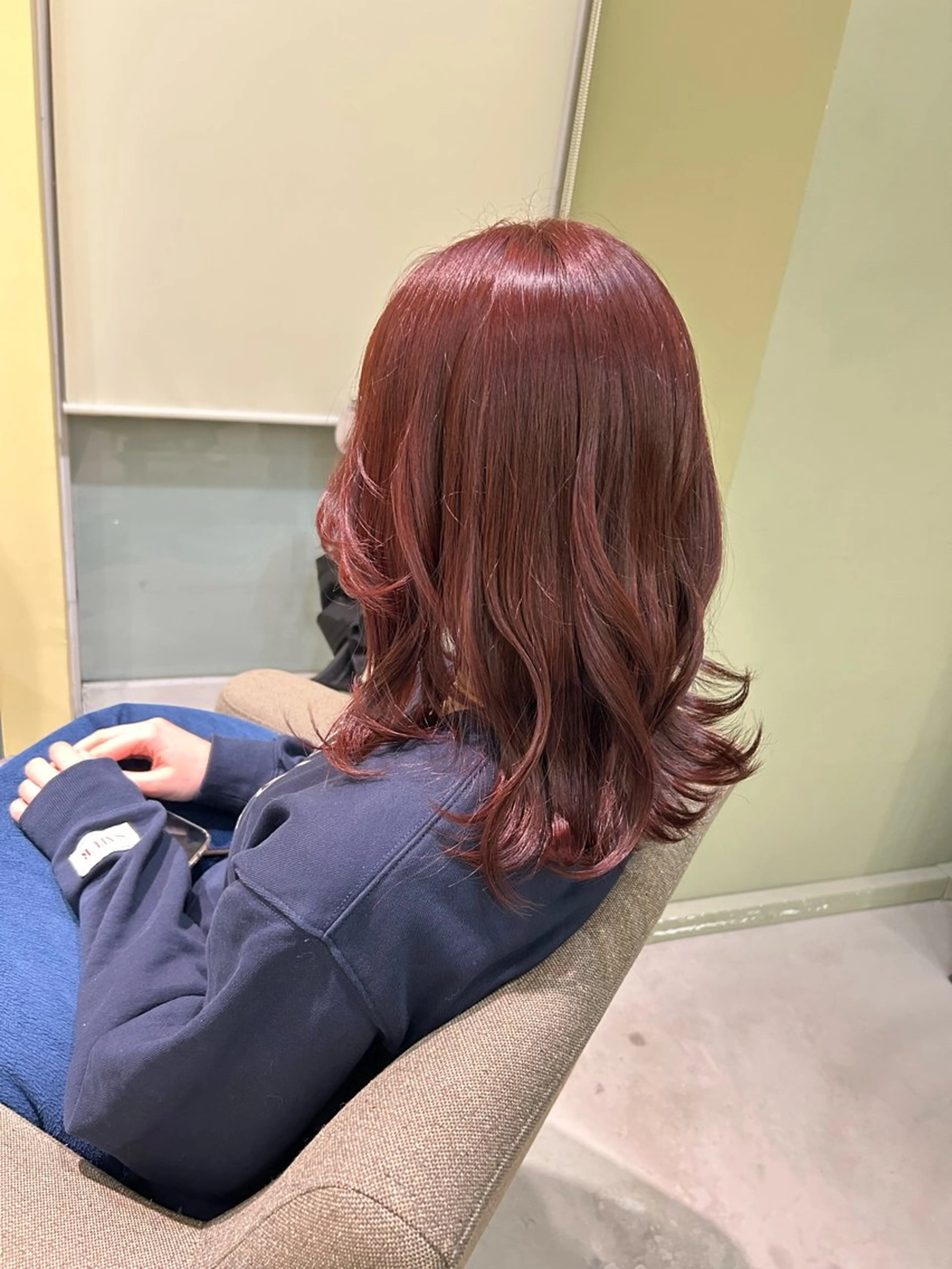カラー 一條 乃亜のヘアスタイル