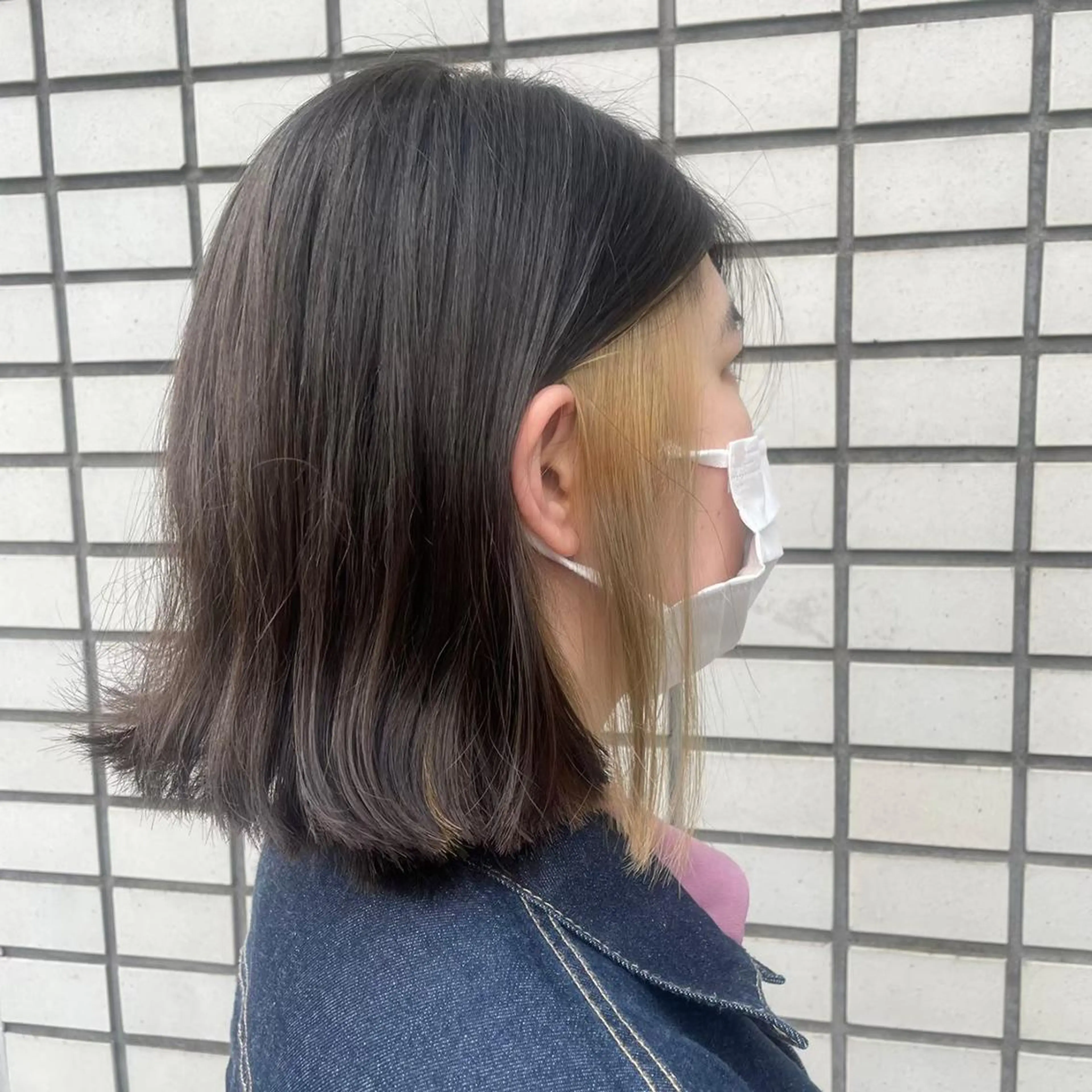 カラー パーマ/ボブ/ 佐々木翔のヘアスタイル