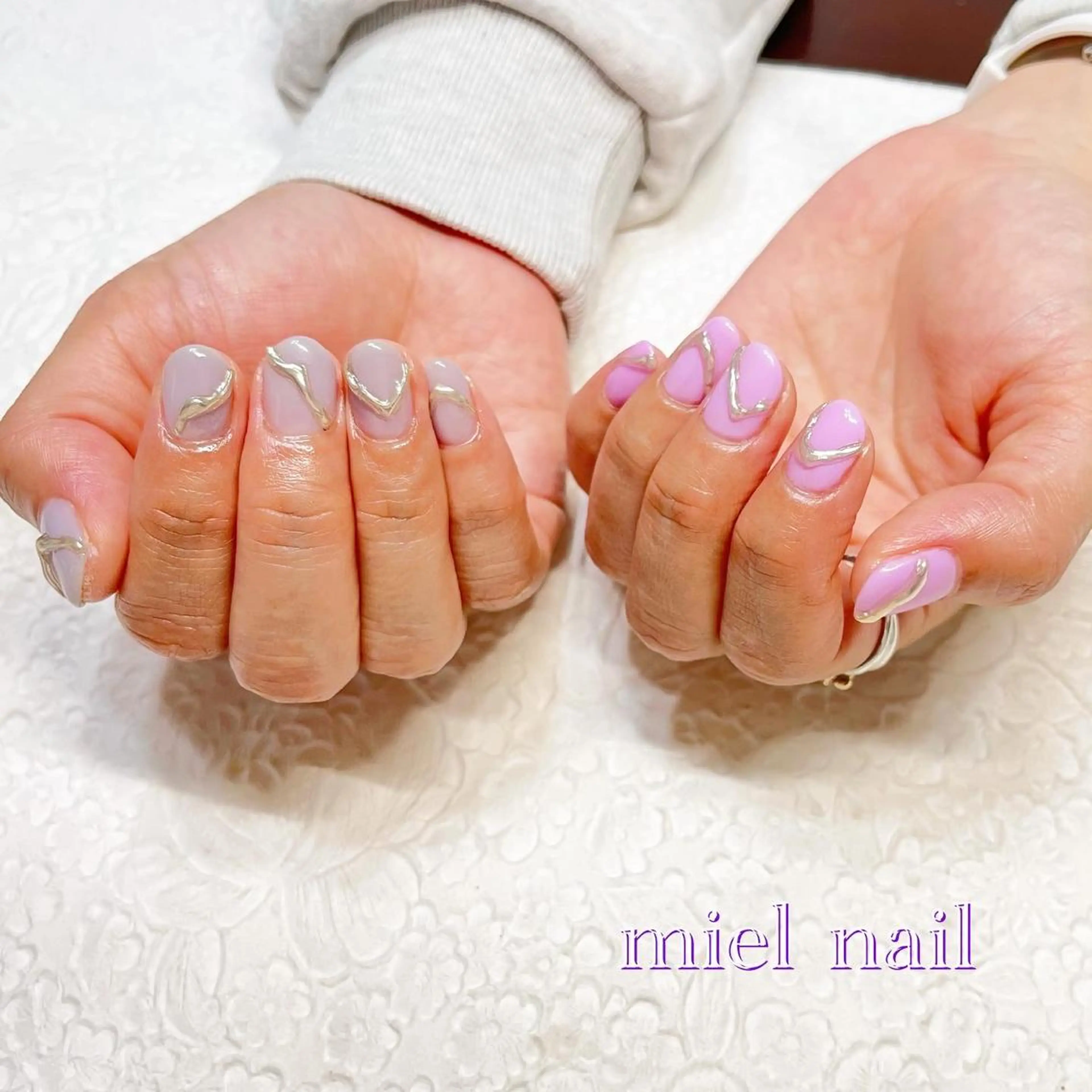 ネイル ハンドネイル miel nailのネイルデザイン