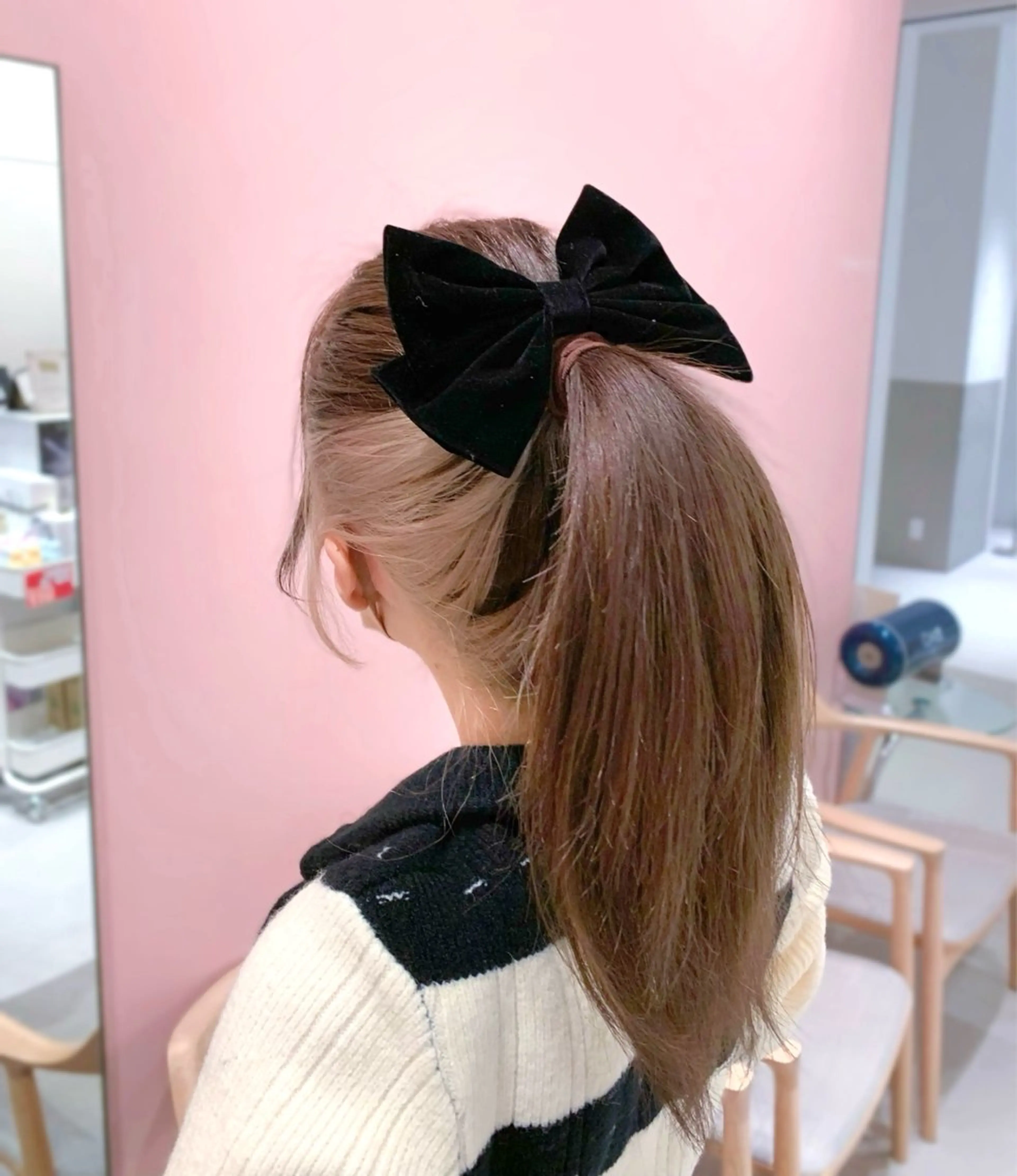 ミディアム カラー カット ヘアカラー トリートメント ヘッドスパ ヘアセット 韓国ヘア/レイヤー/ 顔まわり/りょーとのヘアスタイル