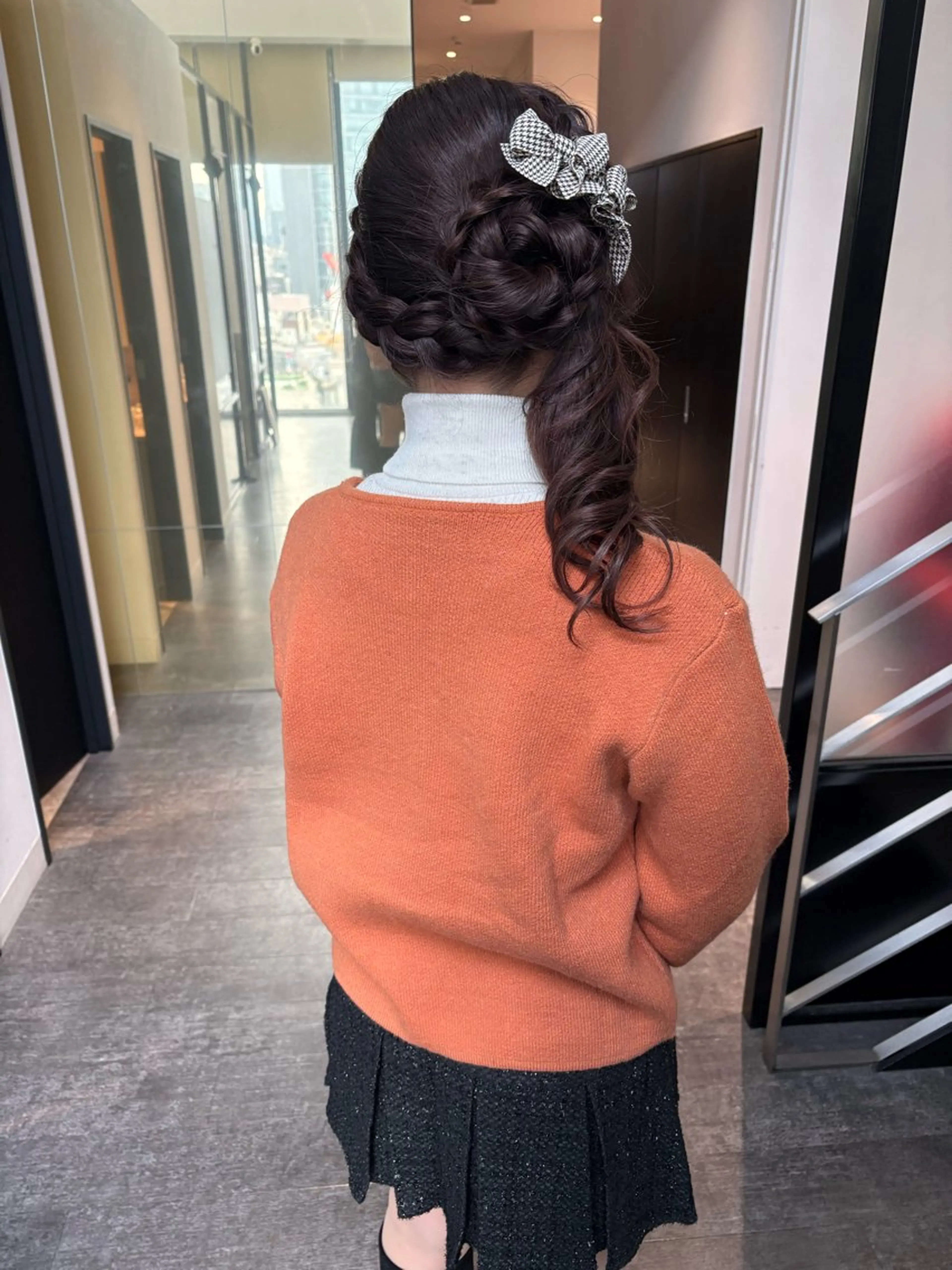 ロング ヘアセット mao ｜ 柔らか艶カラー🫧のヘアスタイル