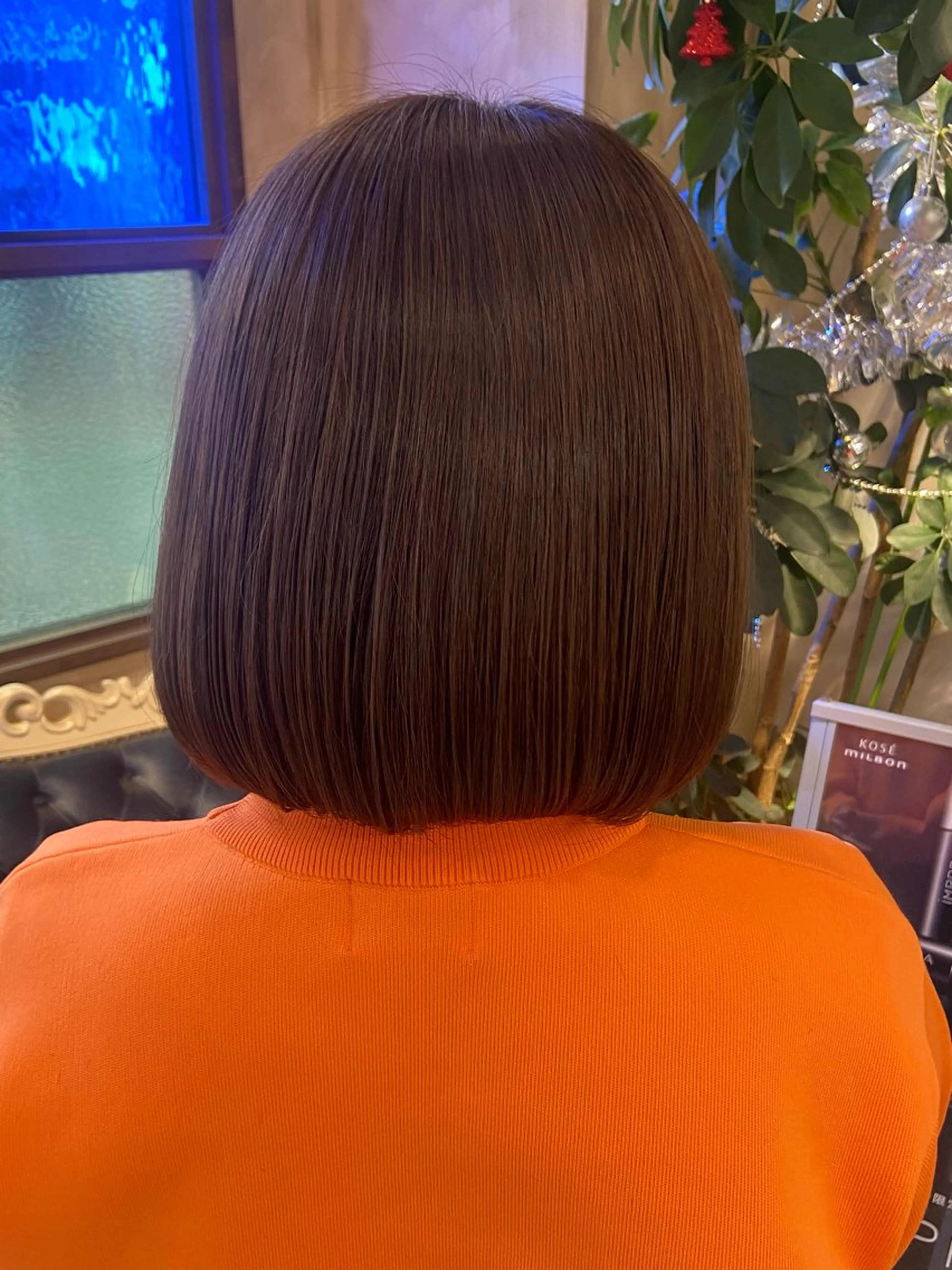 ミディアム カラー 綾/ベージュカラー /パーマ🩰のヘアスタイル