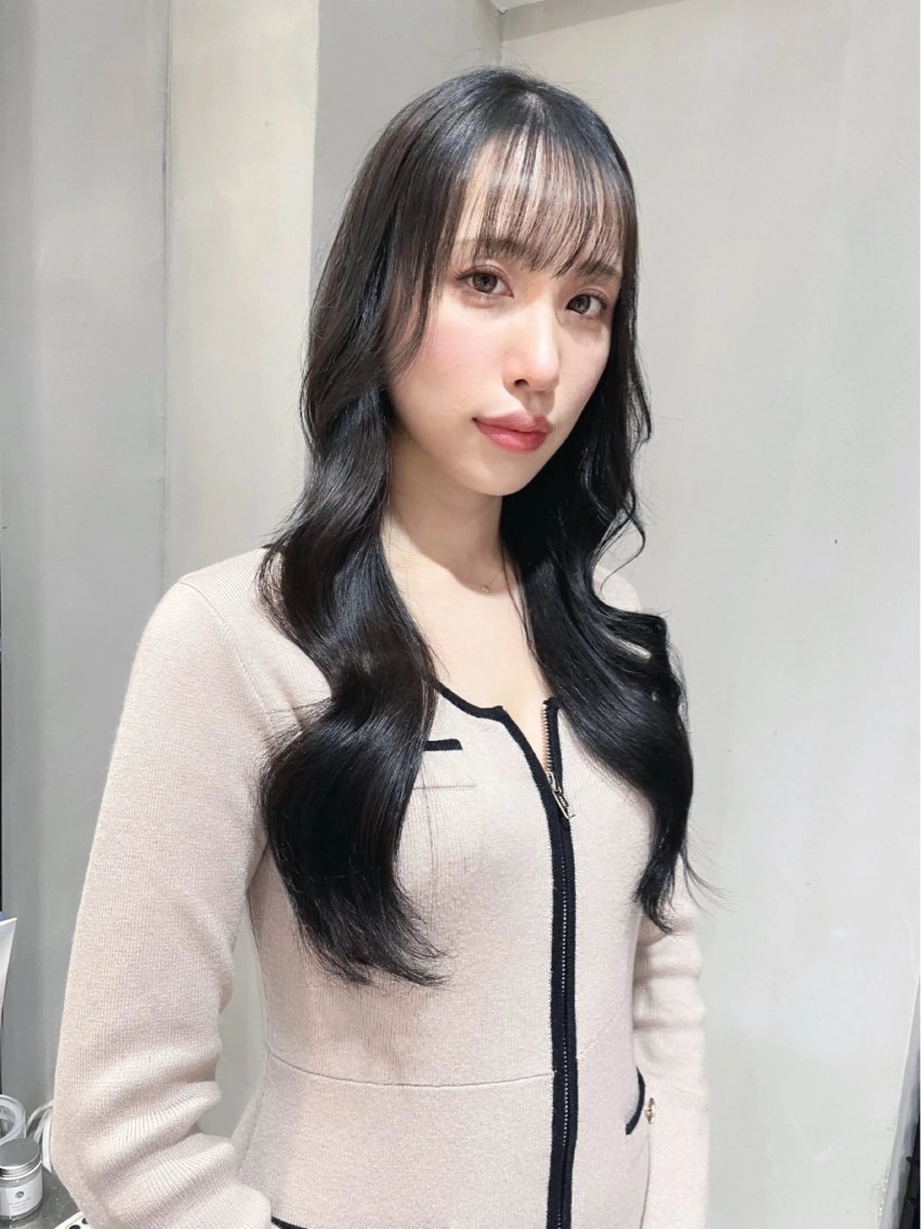 ロング カラー ヘアカラー ワンホン/韓国ヘア 🤍amiのヘアスタイル