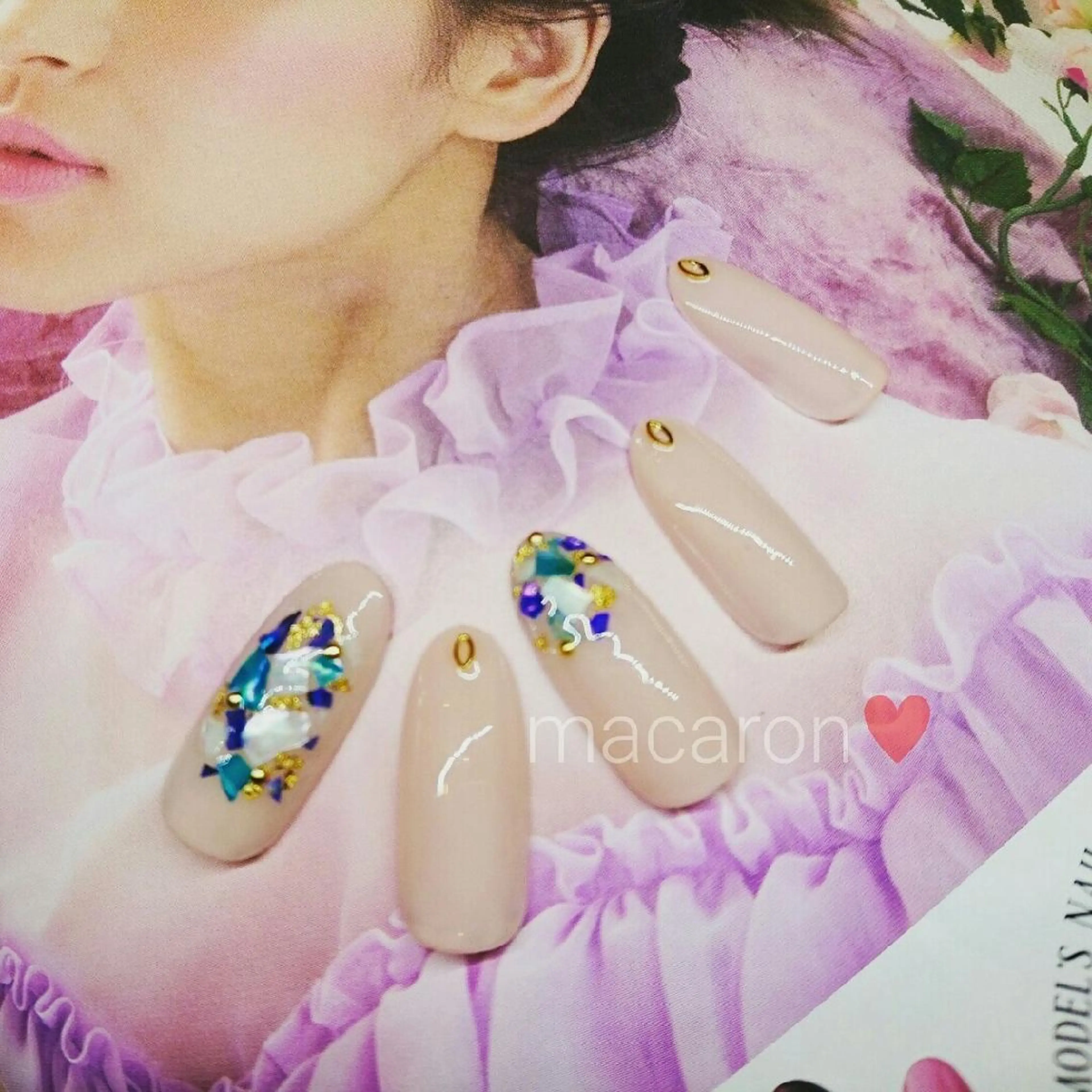 ネイル nail salon macaron のネイルデザイン