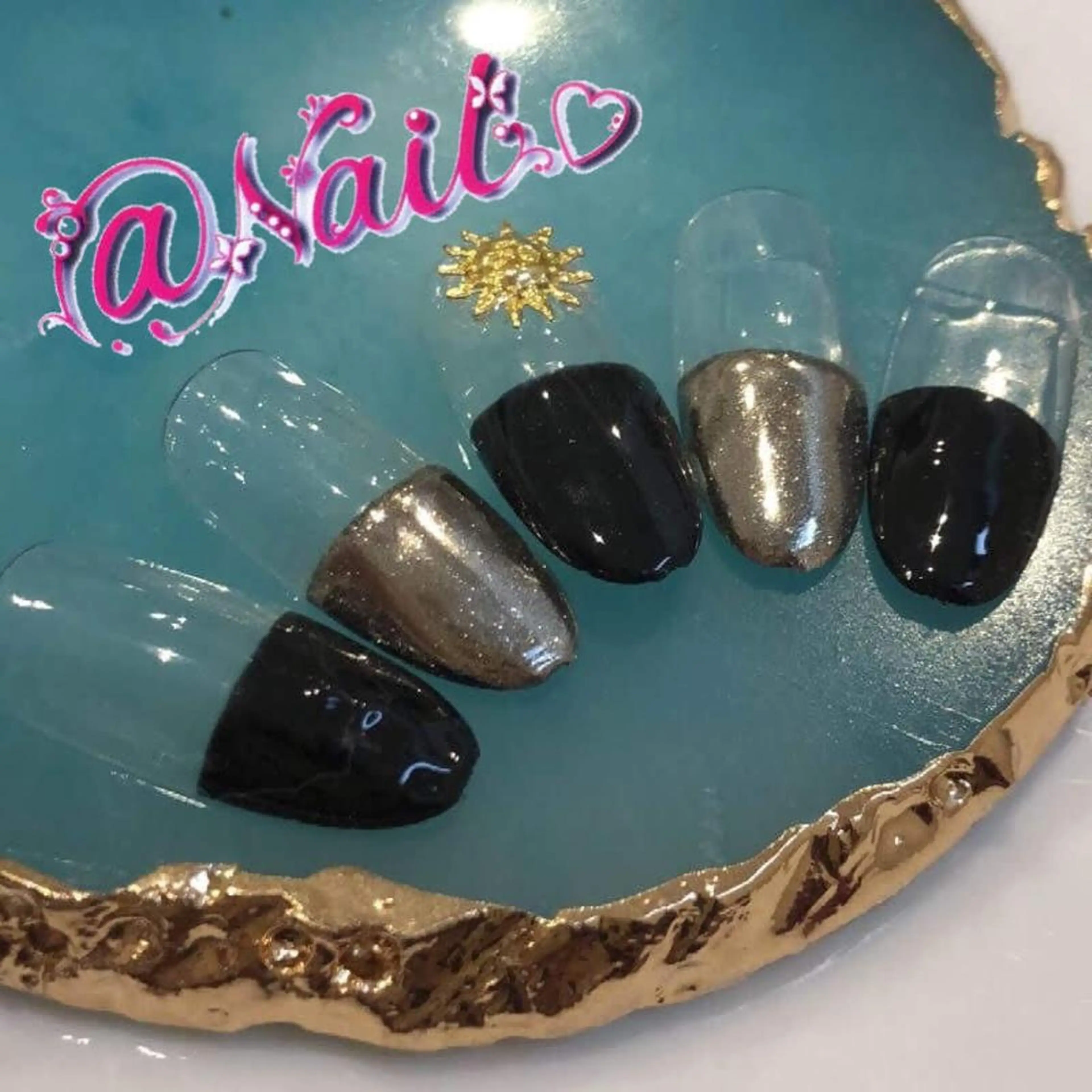 ネイル ネイルチップ 小尾 栞のネイルデザイン