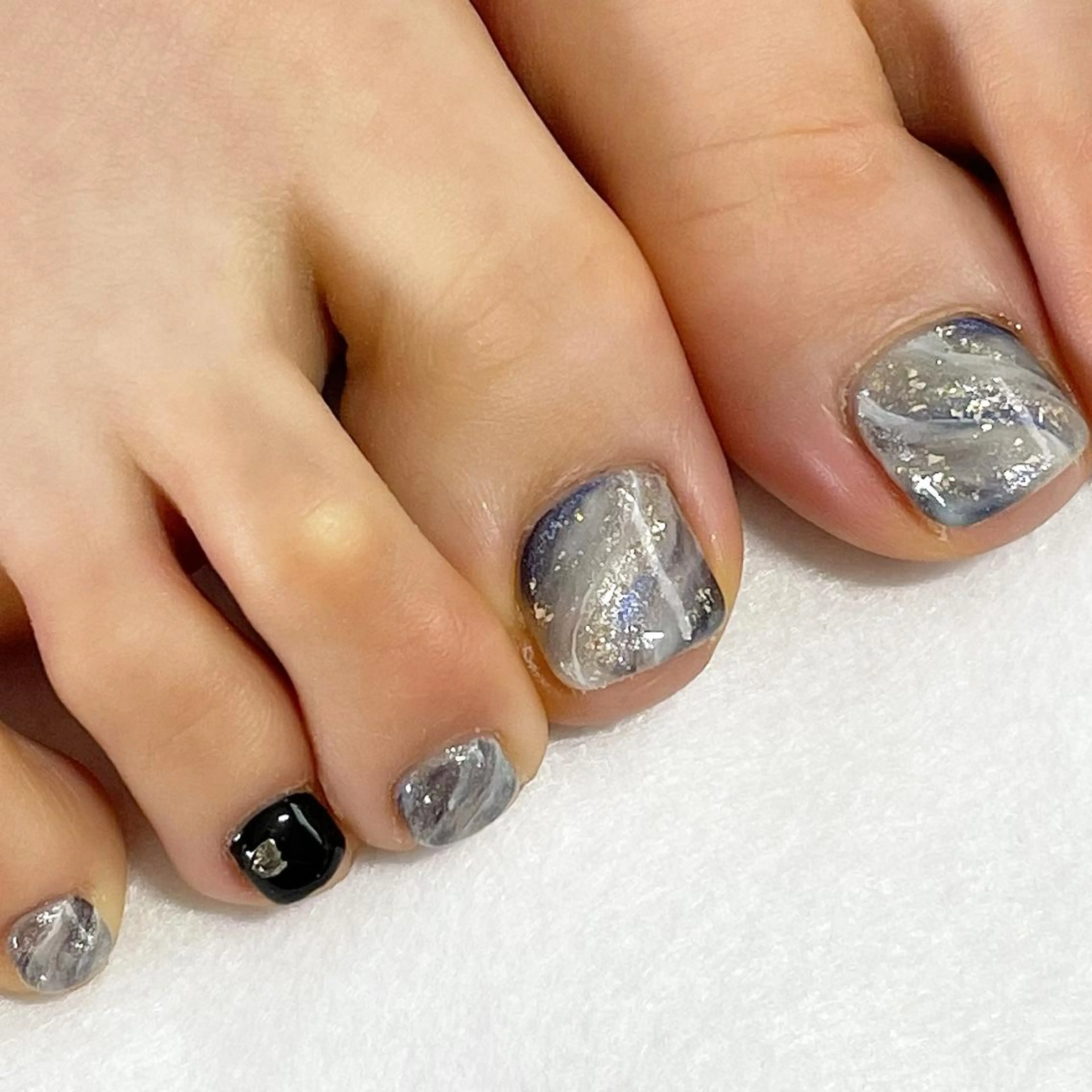 ネイル フットネイル ジェルネイル 東 千夏のネイルデザイン