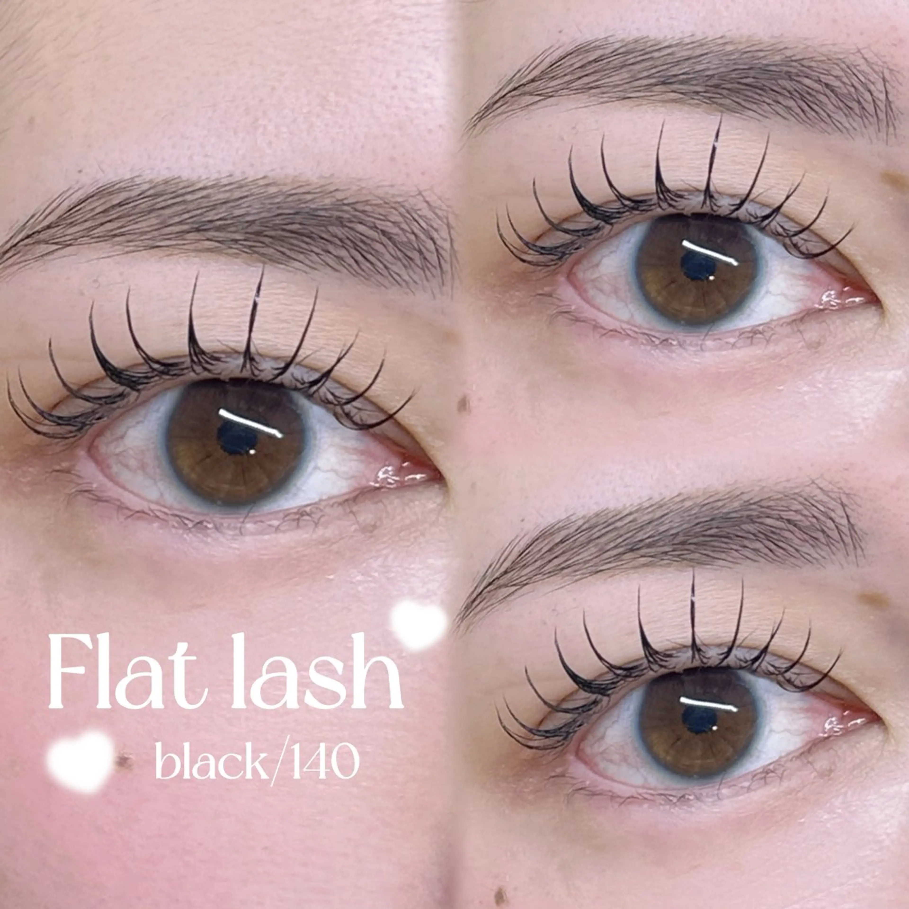 マツエク・マツパ フラットラッシュ マツエク mai〻 パリジェンヌ/眉毛のマツエク・マツパデザイン