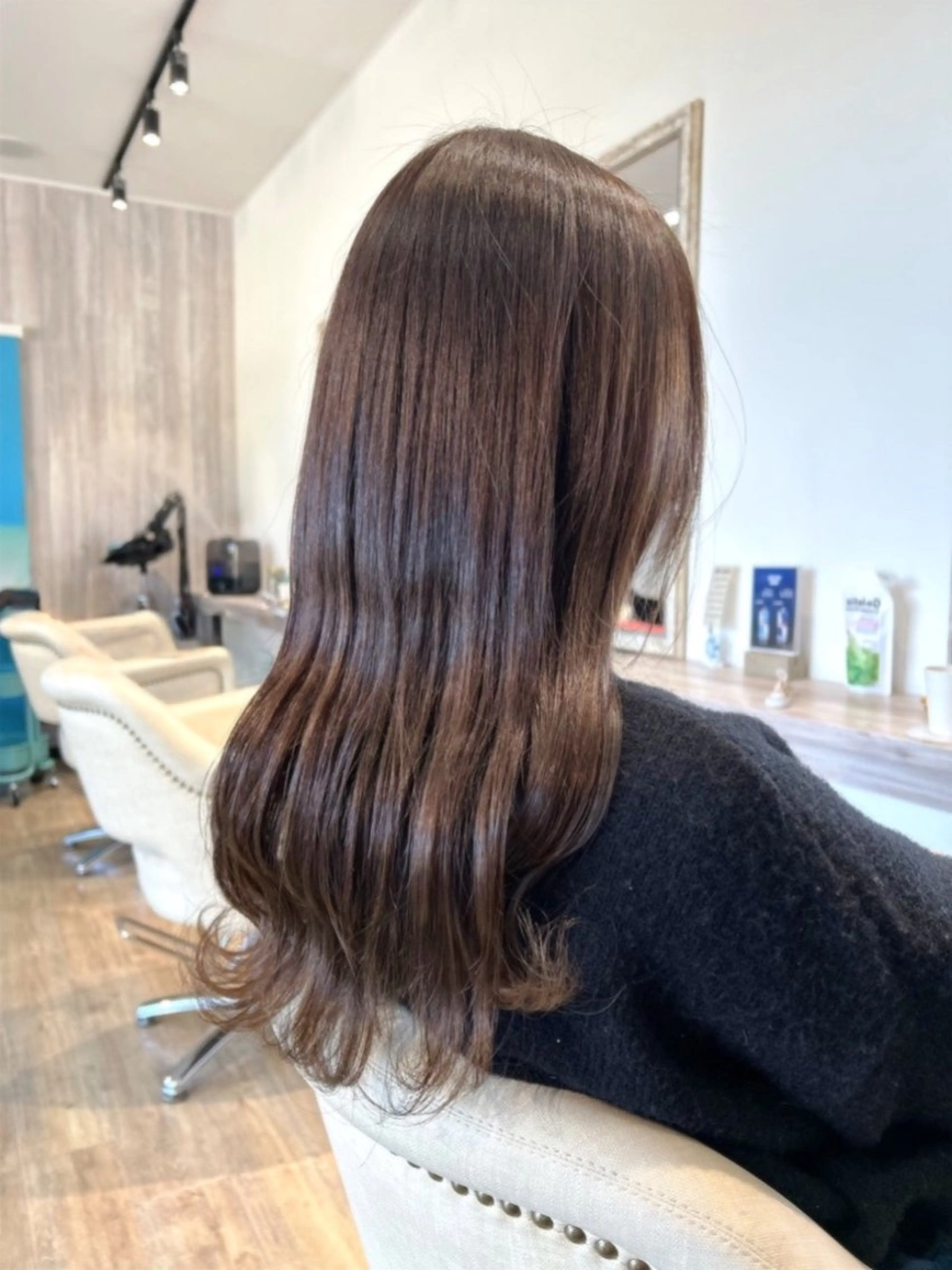 カラー アッシュ ヘアカラー 水口 琴絵のヘアスタイル