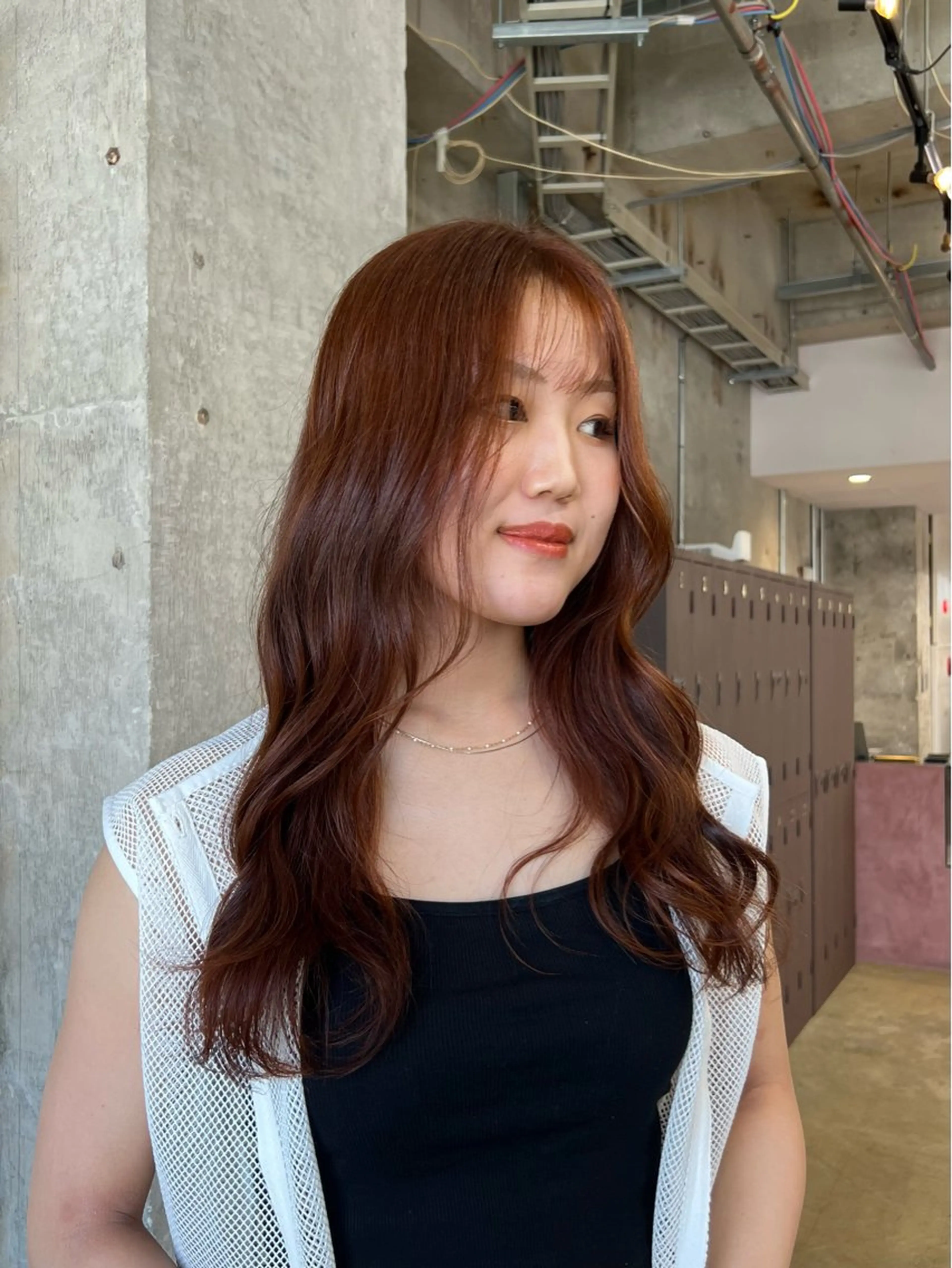 ワンカラー+髪質改善トリートメントの写真