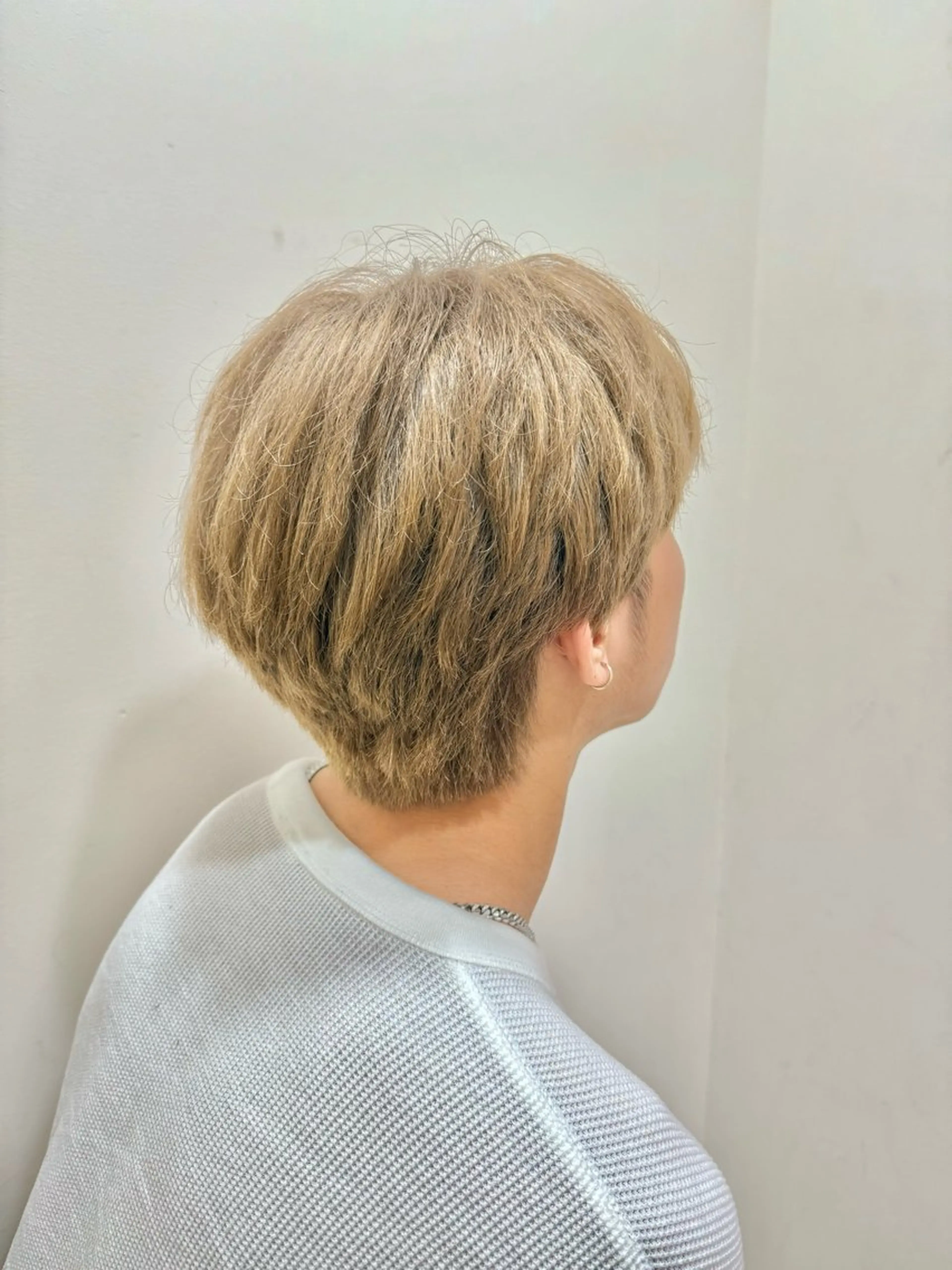 メンズ メンズブリーチ マッシュ ヘアカラー のぐち ゆうなのヘアスタイル