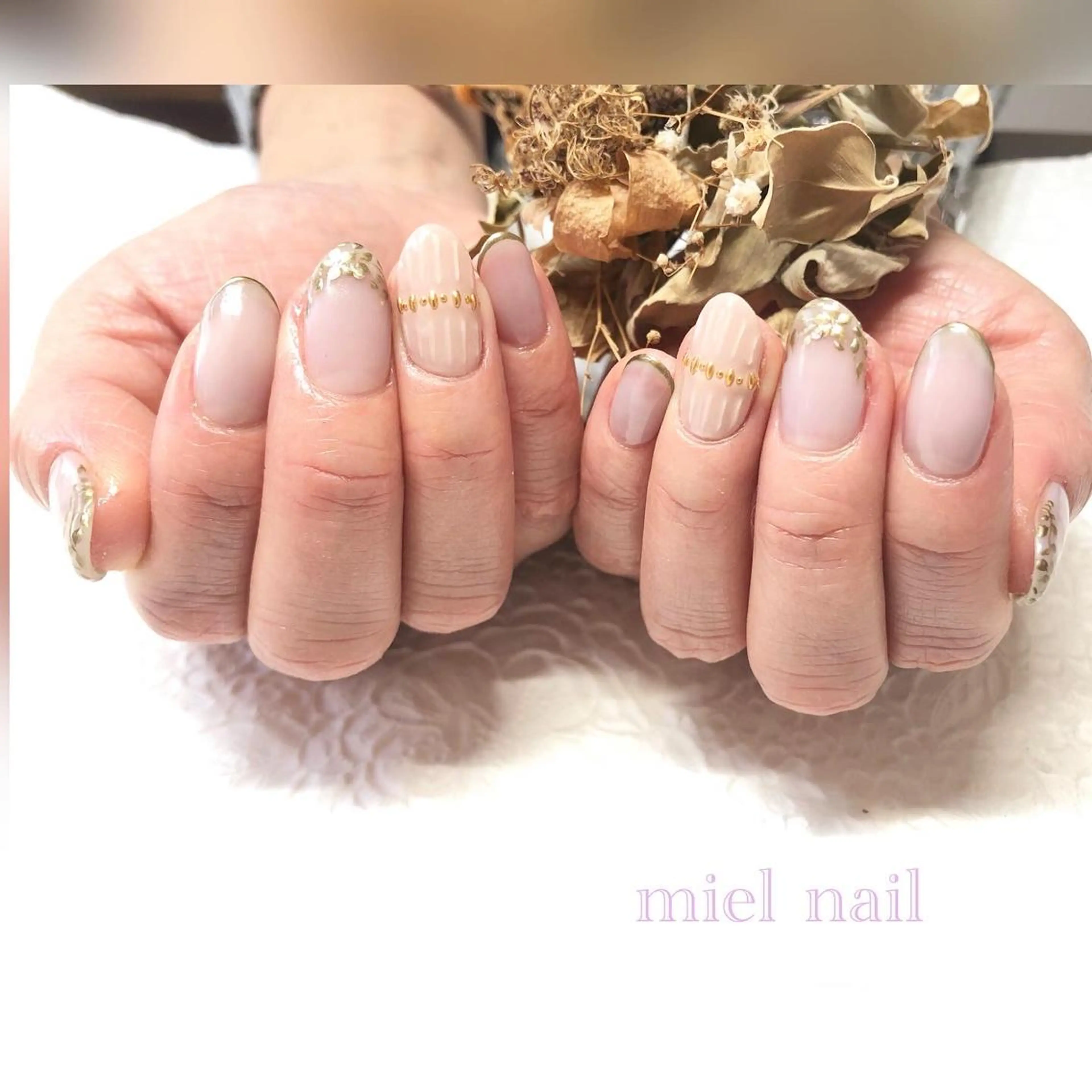 ネイル ハンドネイル miel nailのネイルデザイン