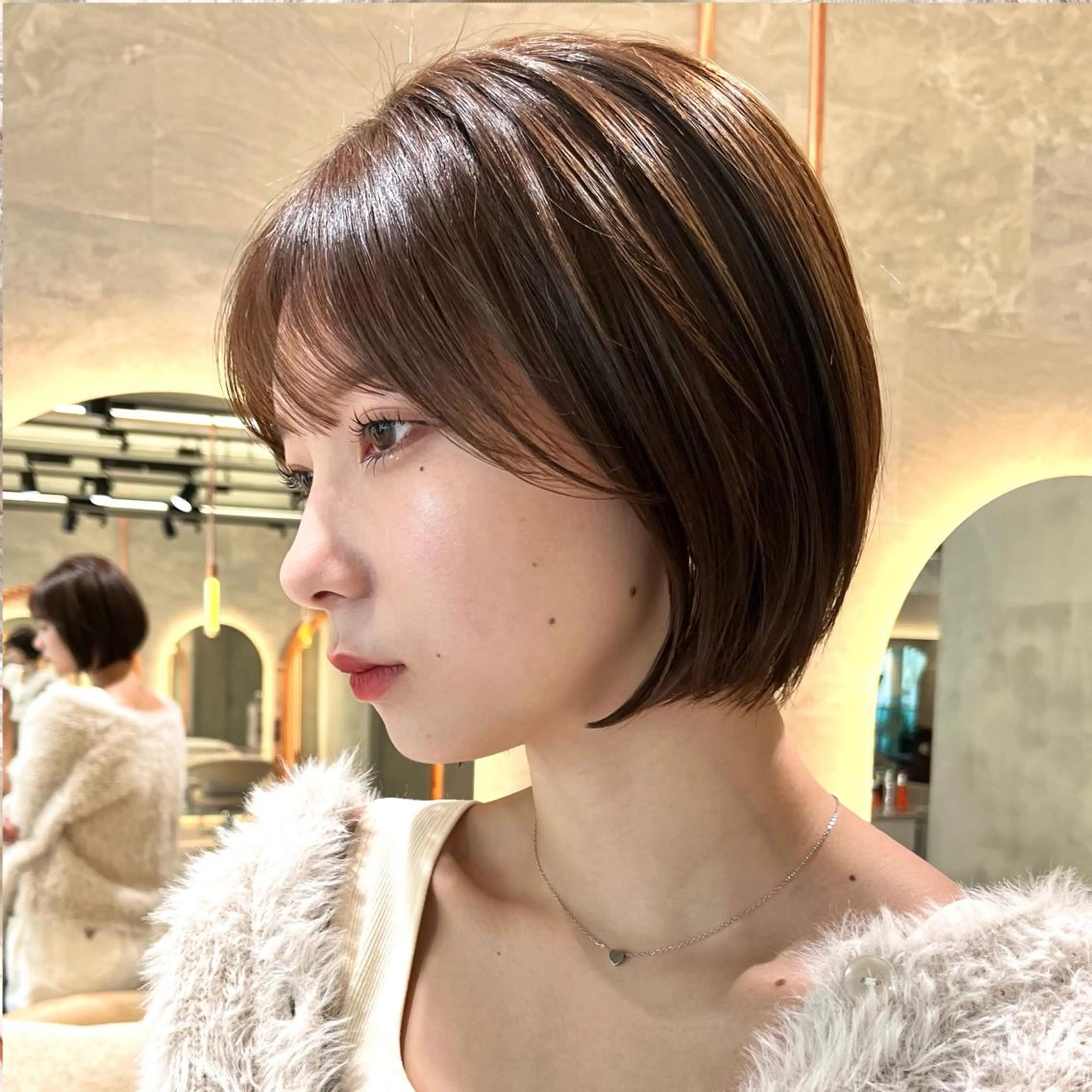 ショート カット hair salon AcRo 青山所属・表参道/髪質改善/ 大人ボブ/高野紅のヘアスタイル