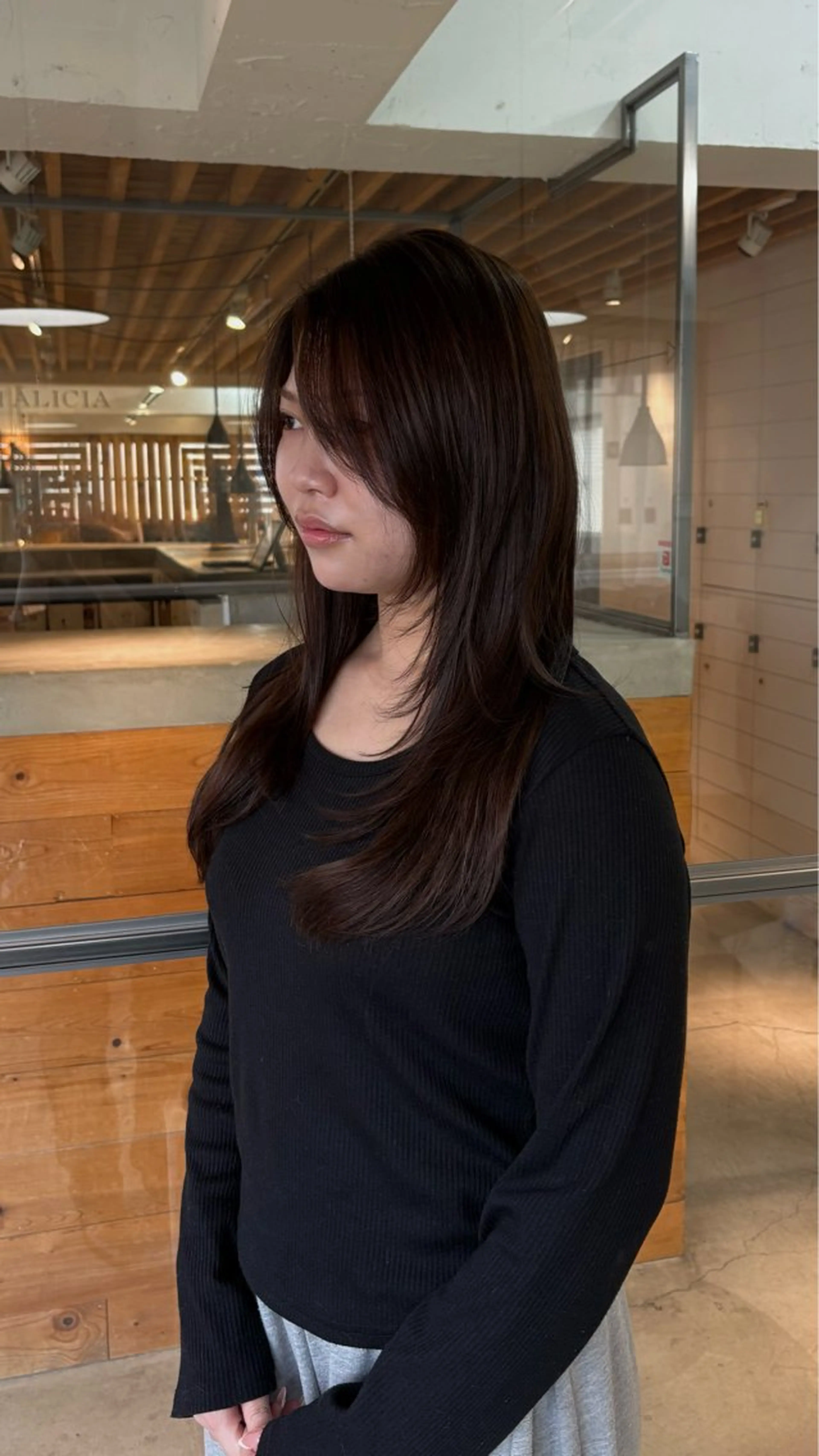 ロング ヘアカラー キセキ/立川 /ラフ海外ガールのヘアスタイル